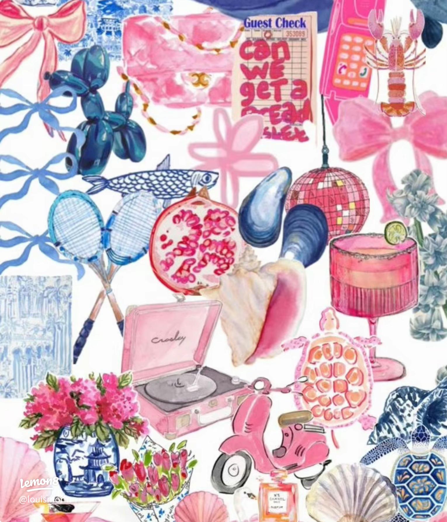 Cute Summer Clean Girl Wallpaper for a Fresh Look