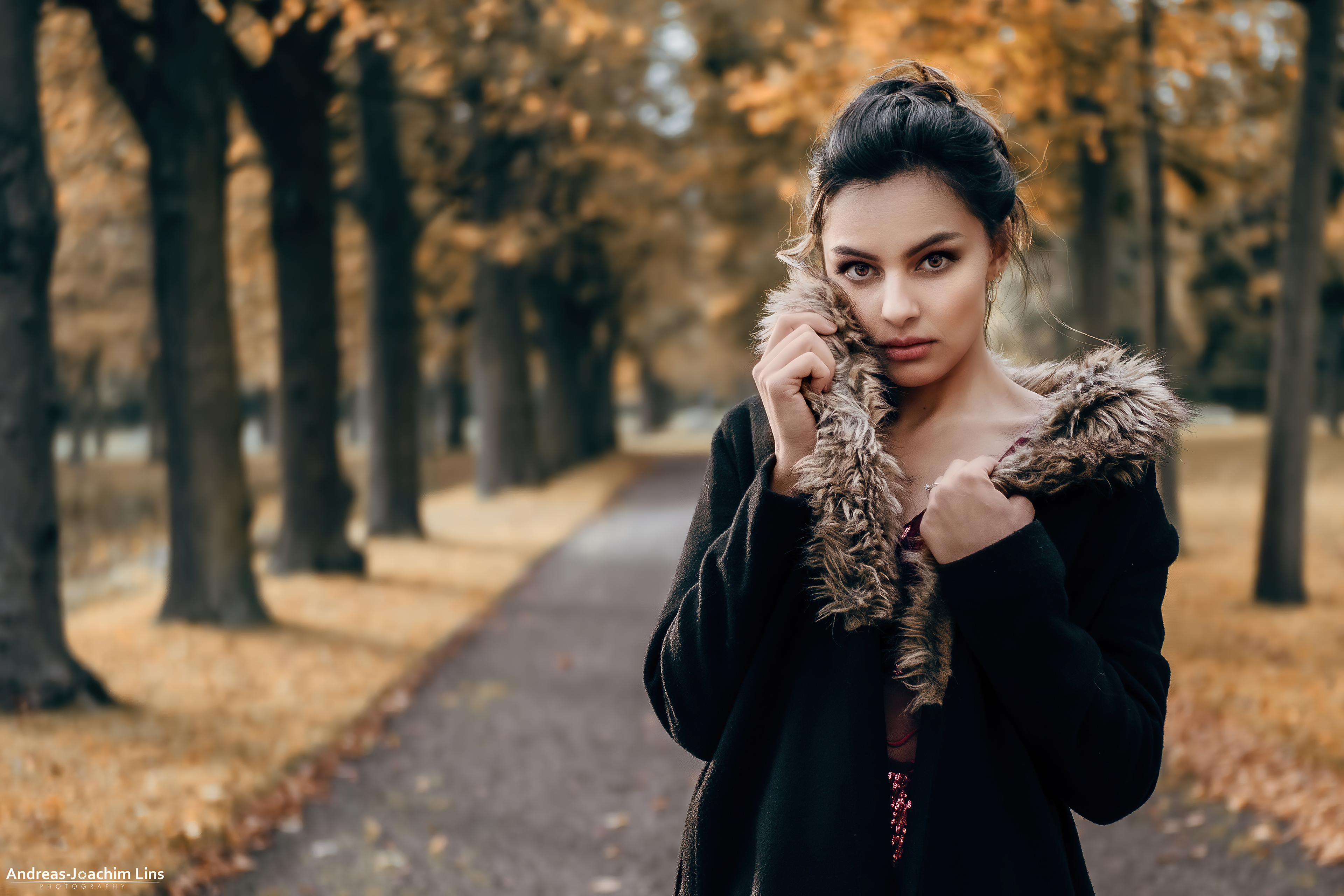 Young Girl Autumn Park Photography 4k Wallpaper, HD Girls Wallpaper, 4k Wallpaper, Image, Background, Photos and Picture