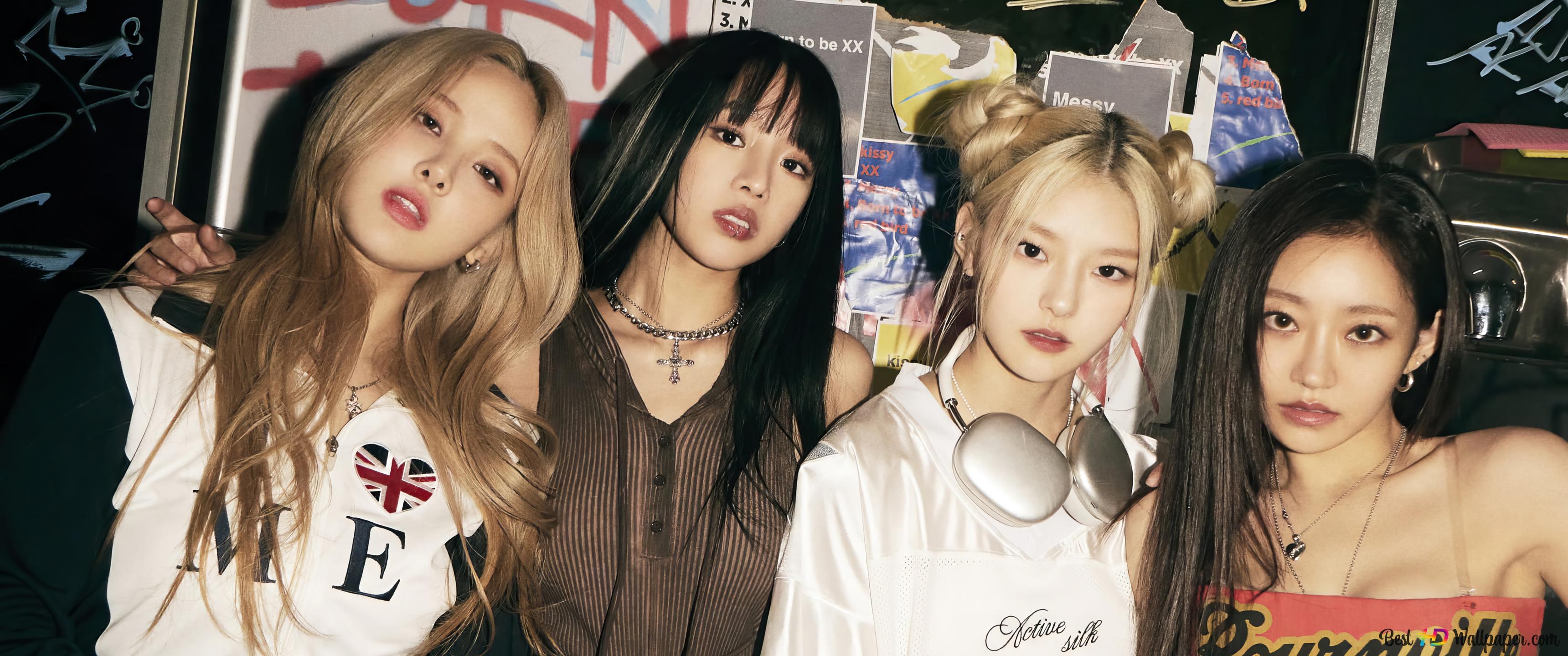 Kiss of Life (Kpop Girls Group) 4K wallpaper download