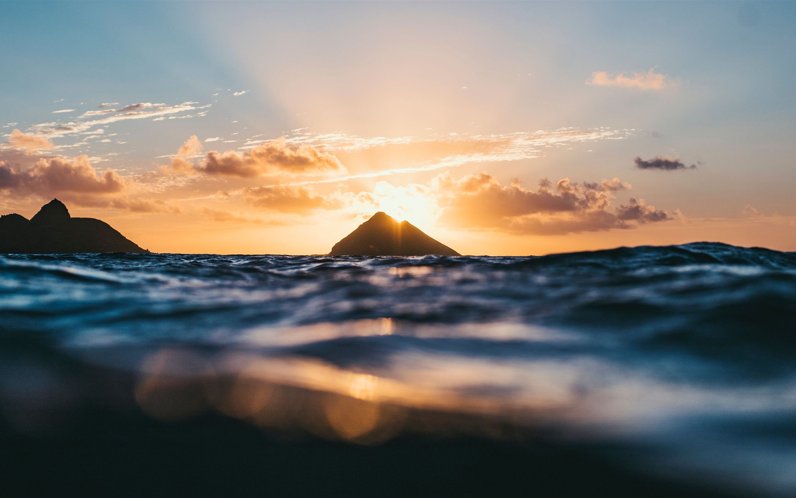 Lanikai Beach at sunrise,. MacBook Air Wallpaper Download