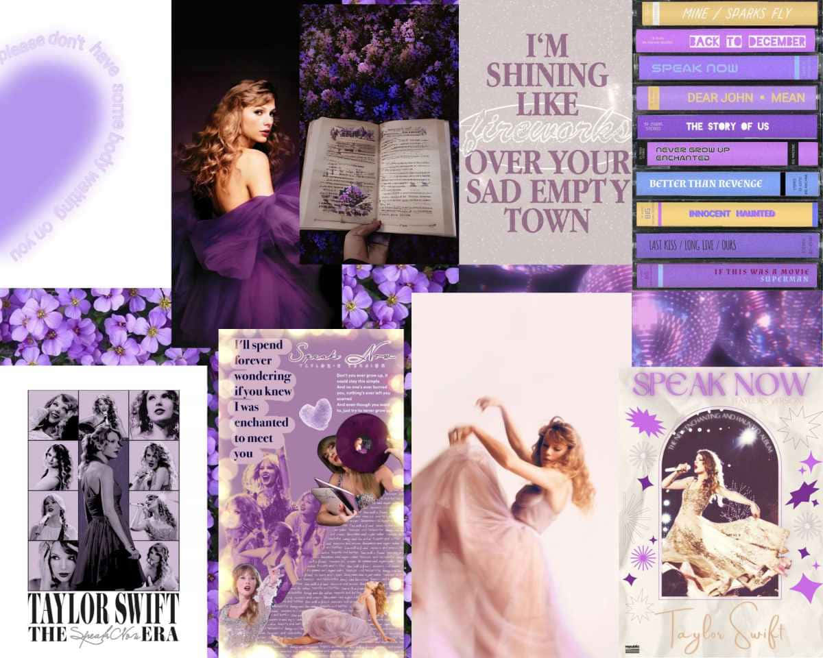 Download Speak Now Taylor Swift Collage Wallpaper