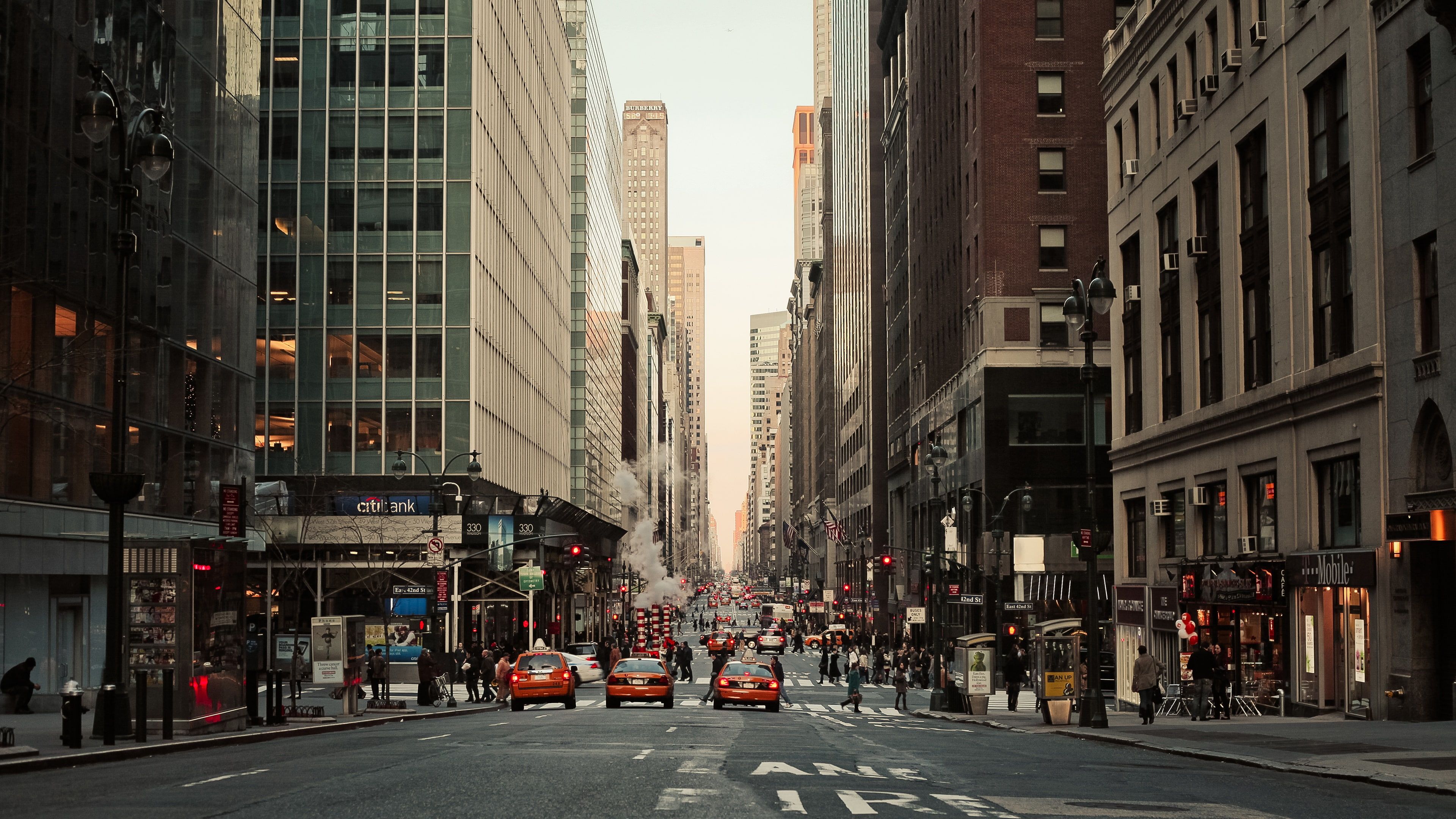 New York City Street Wallpaper, HD New York City Street Background on WallpaperBat