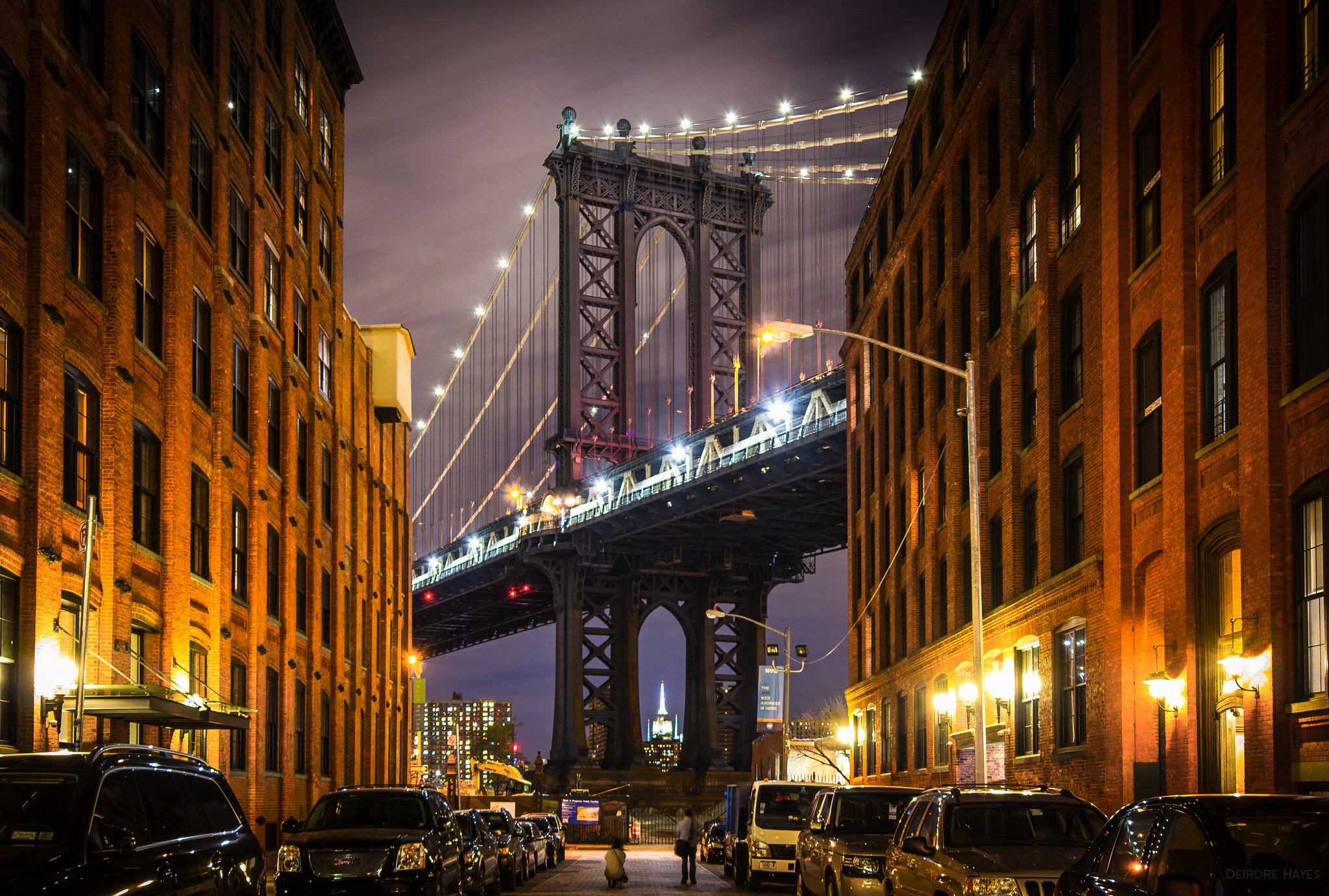 Wallpaper street, home, New York, USA, Manhattan, Manhattan bridge for mobile and desktop, section город, resolution 2048x1381