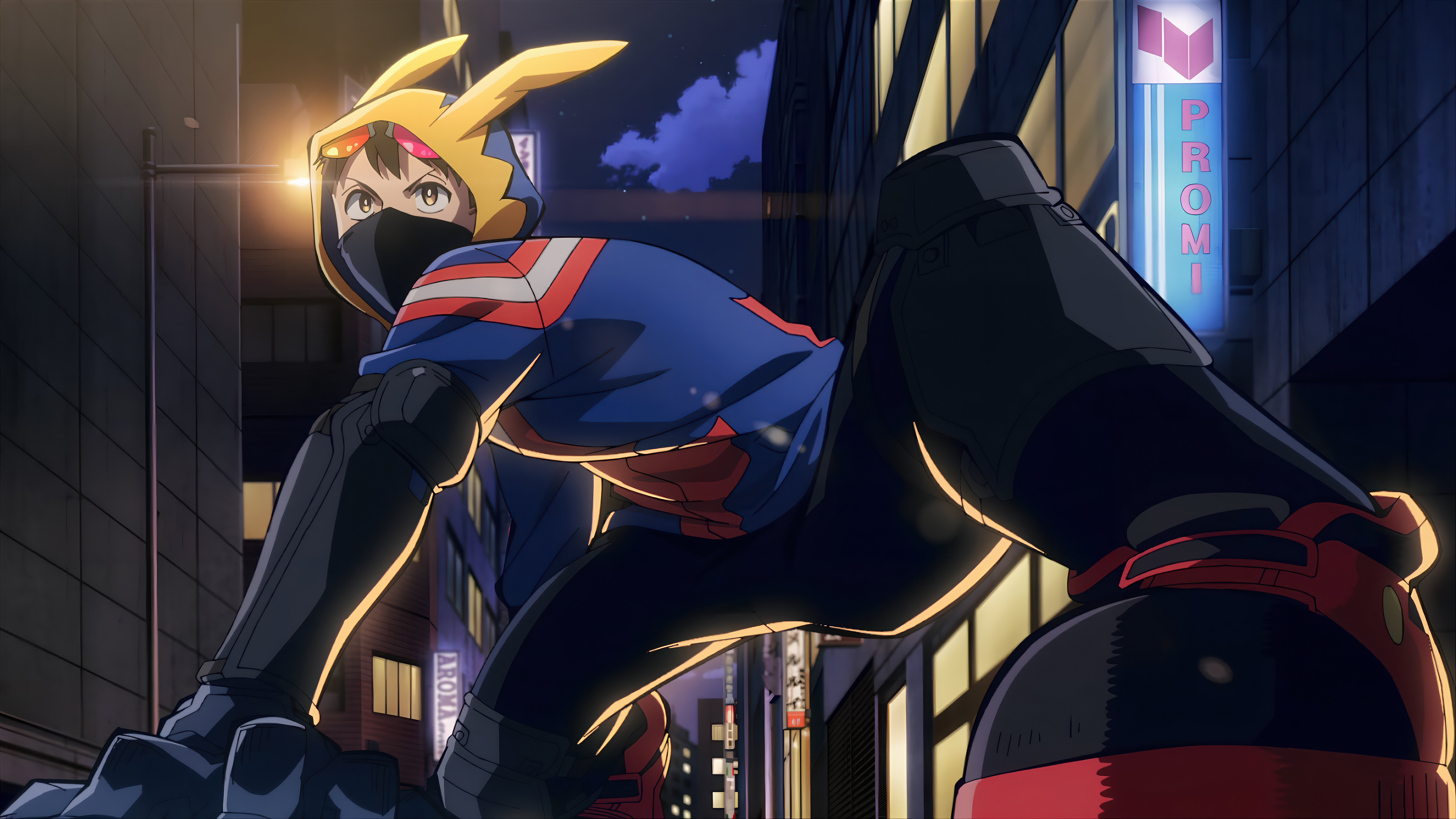 Koichi Haimawari Wallpaper 4K, My Hero Academia: Vigilantes, 5K