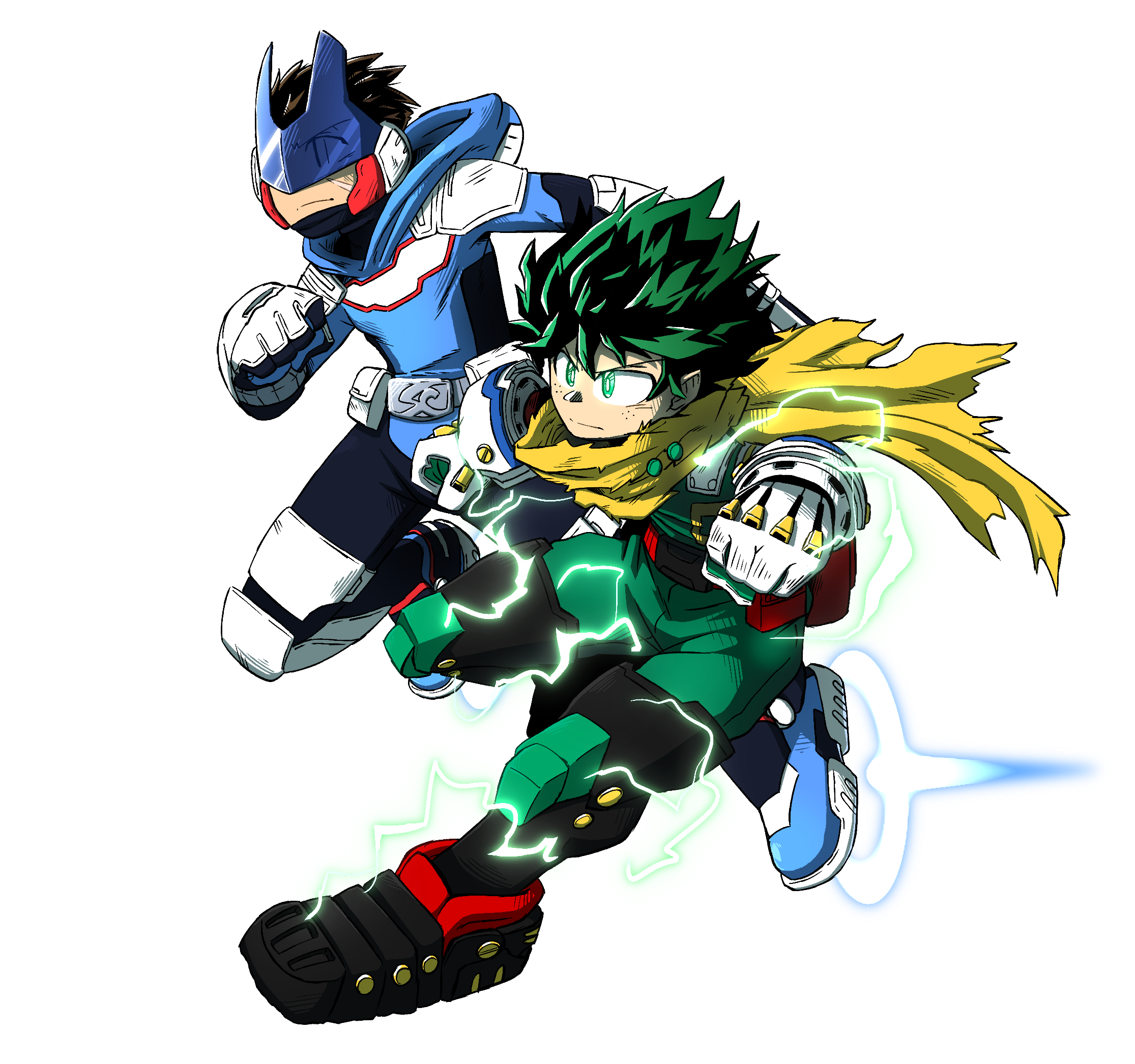 The Skycrawler and Deku by CometXing on Newgrounds