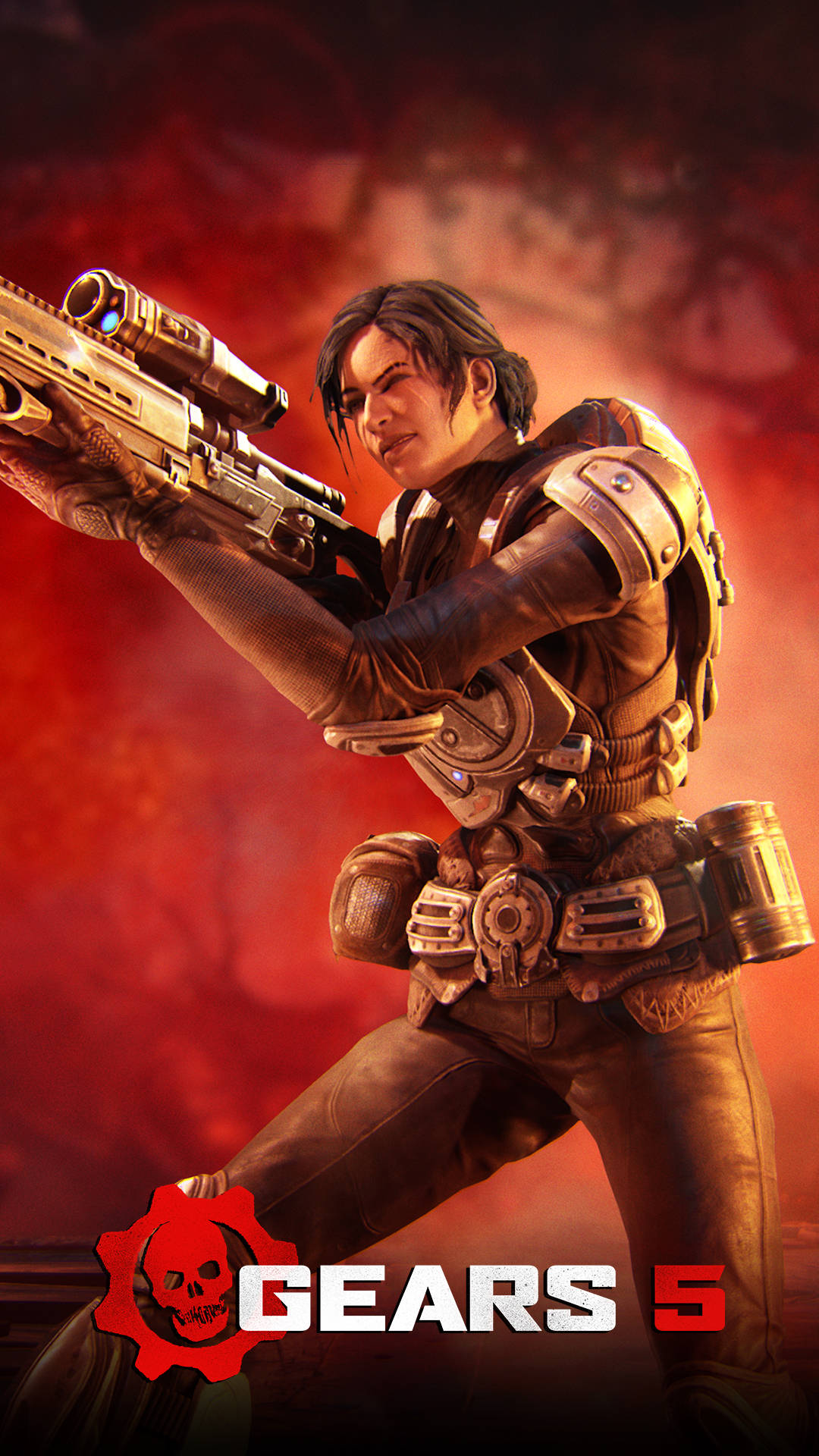 Download Private Alicia Valera Gears 5 Phone Wallpaper