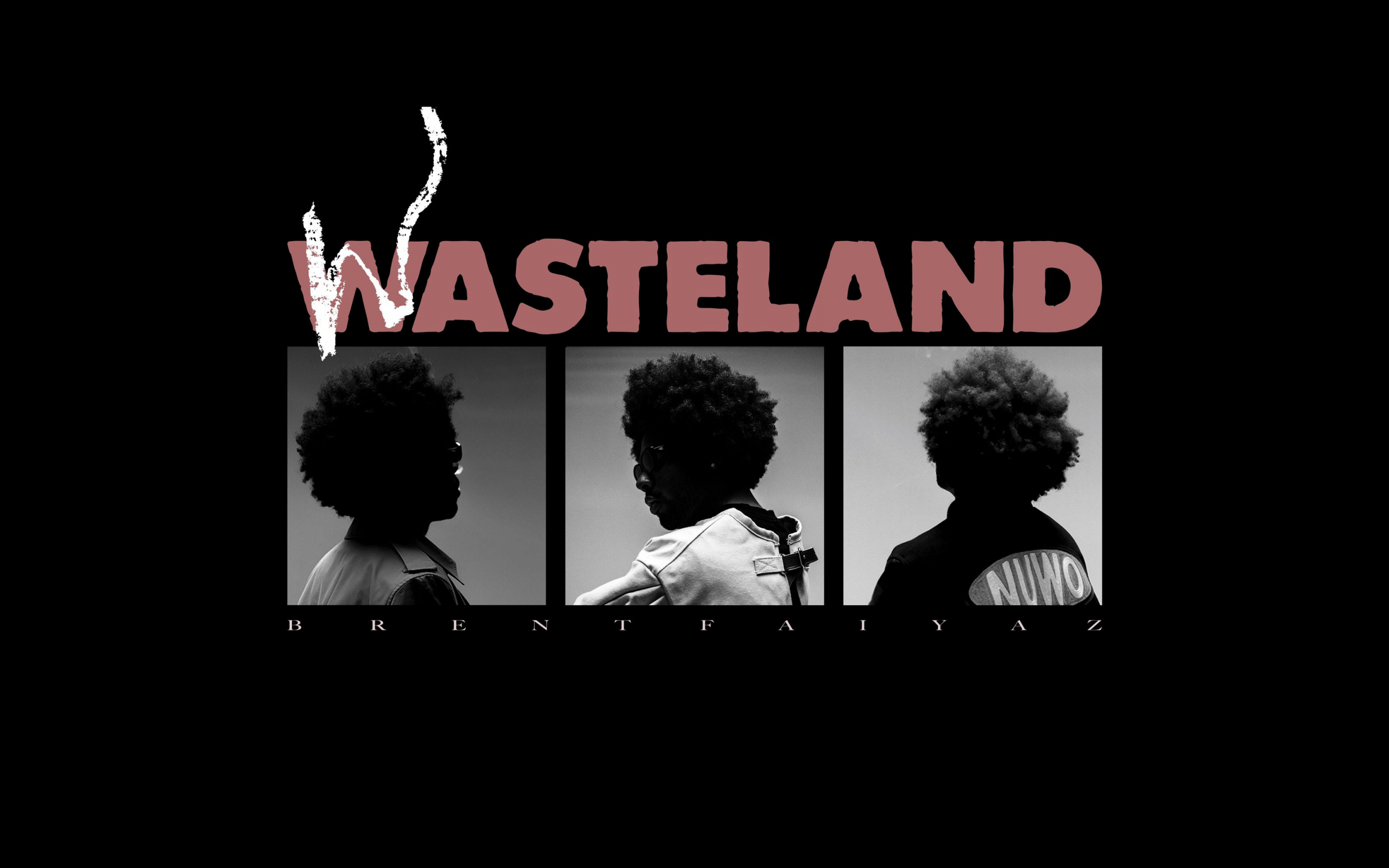 Brent Faiyaz Wallpaper 4K, Wasteland, Black background