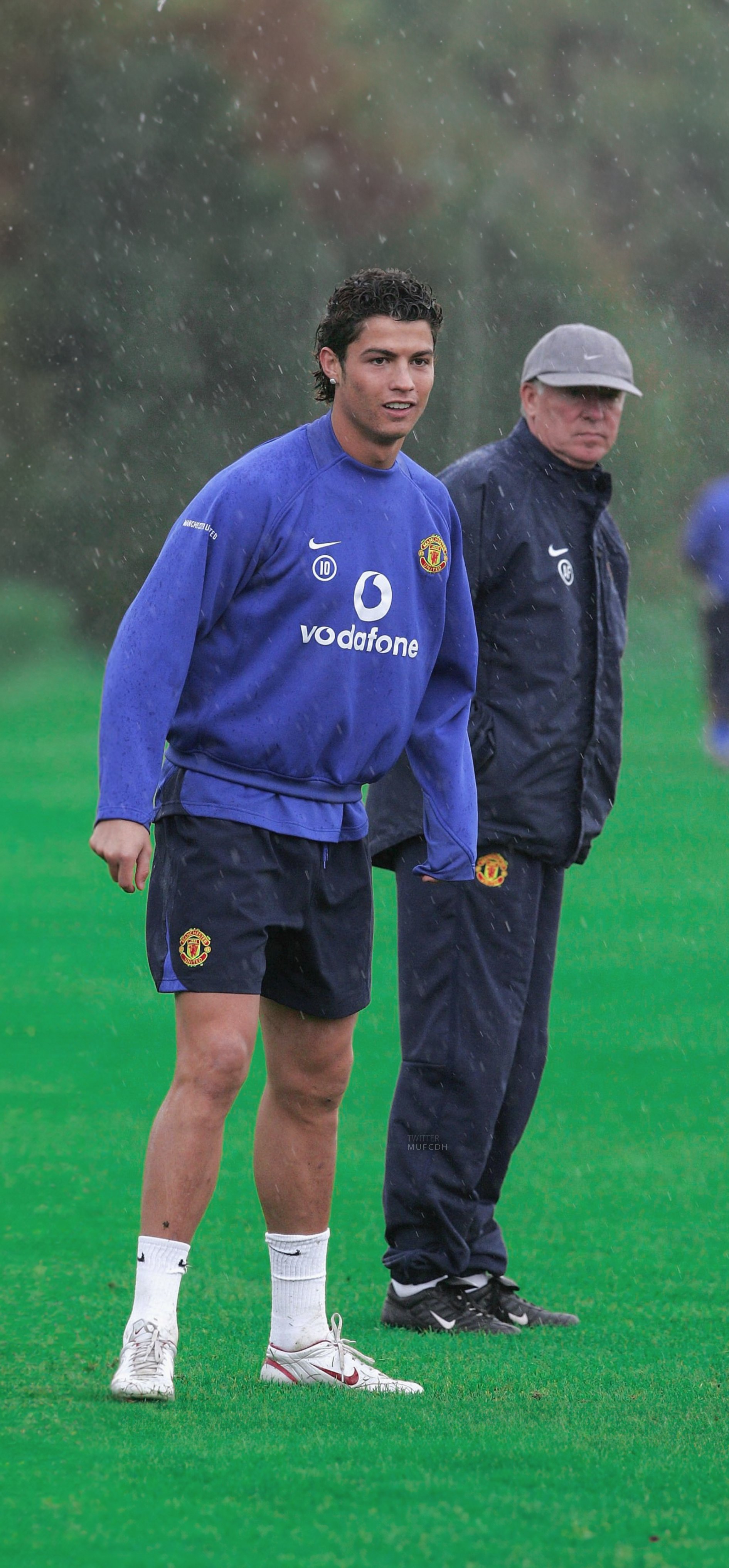 MUFCDH #Wallpaper, Alex Ferguson and Cristiano Ronaldo ❤️