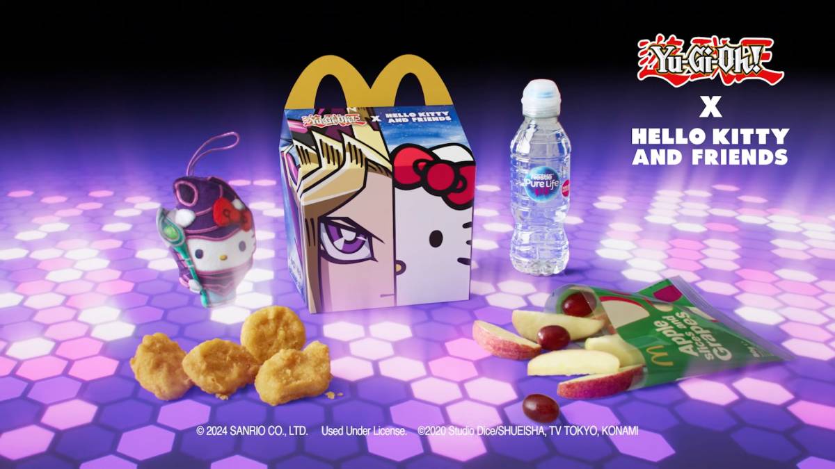 Yu Gi Oh Hello Kitty Happy Meal Toys At McDonald's In The UK