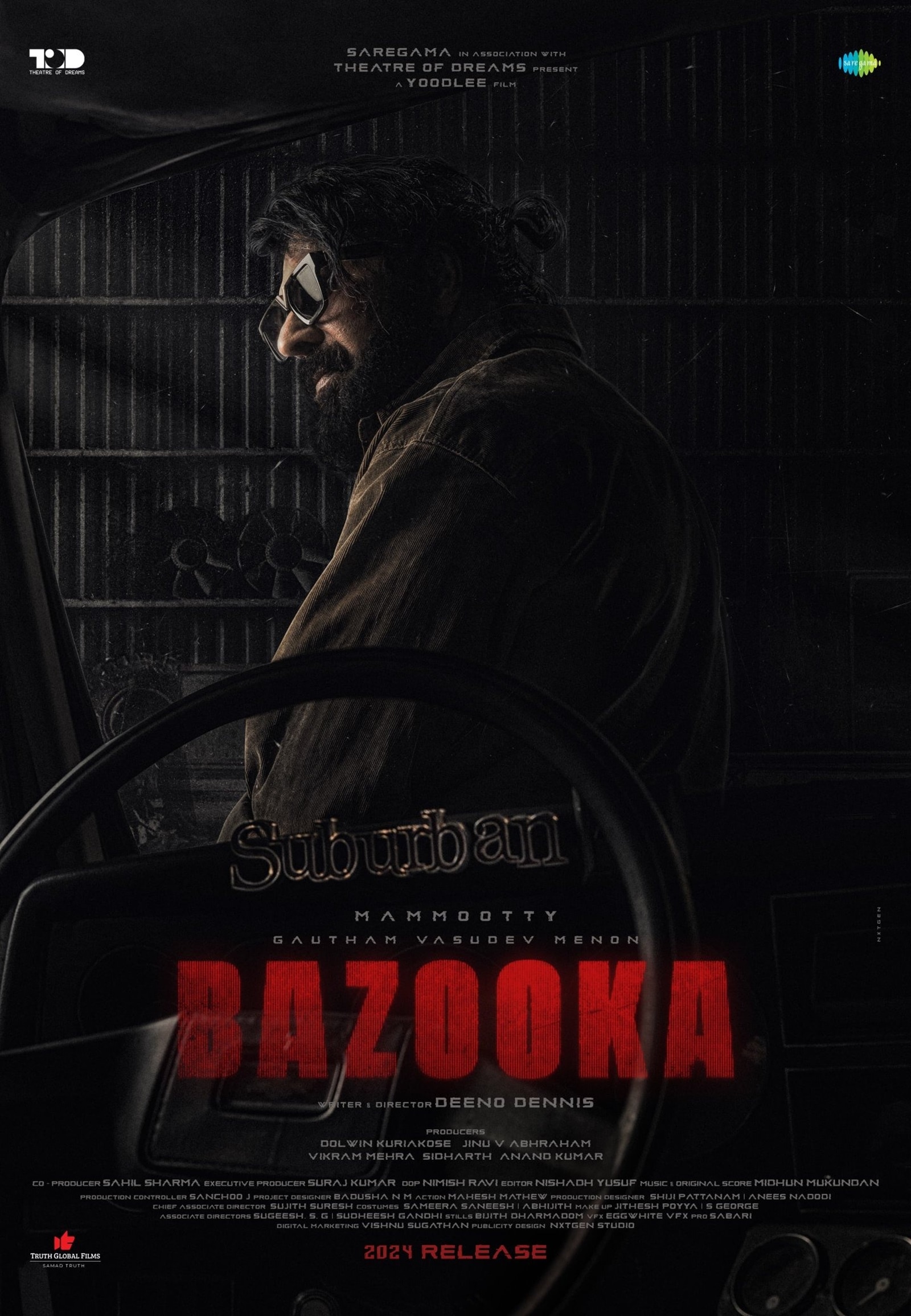 Bazooka second look: Mammootty takes his swagger game up a notch; Deeno Dennis' thriller aims for 2024 release. Malayalam News Indian Express
