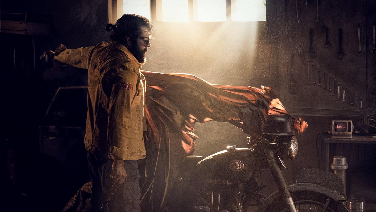 First look of Mammootty from 'Bazooka' out