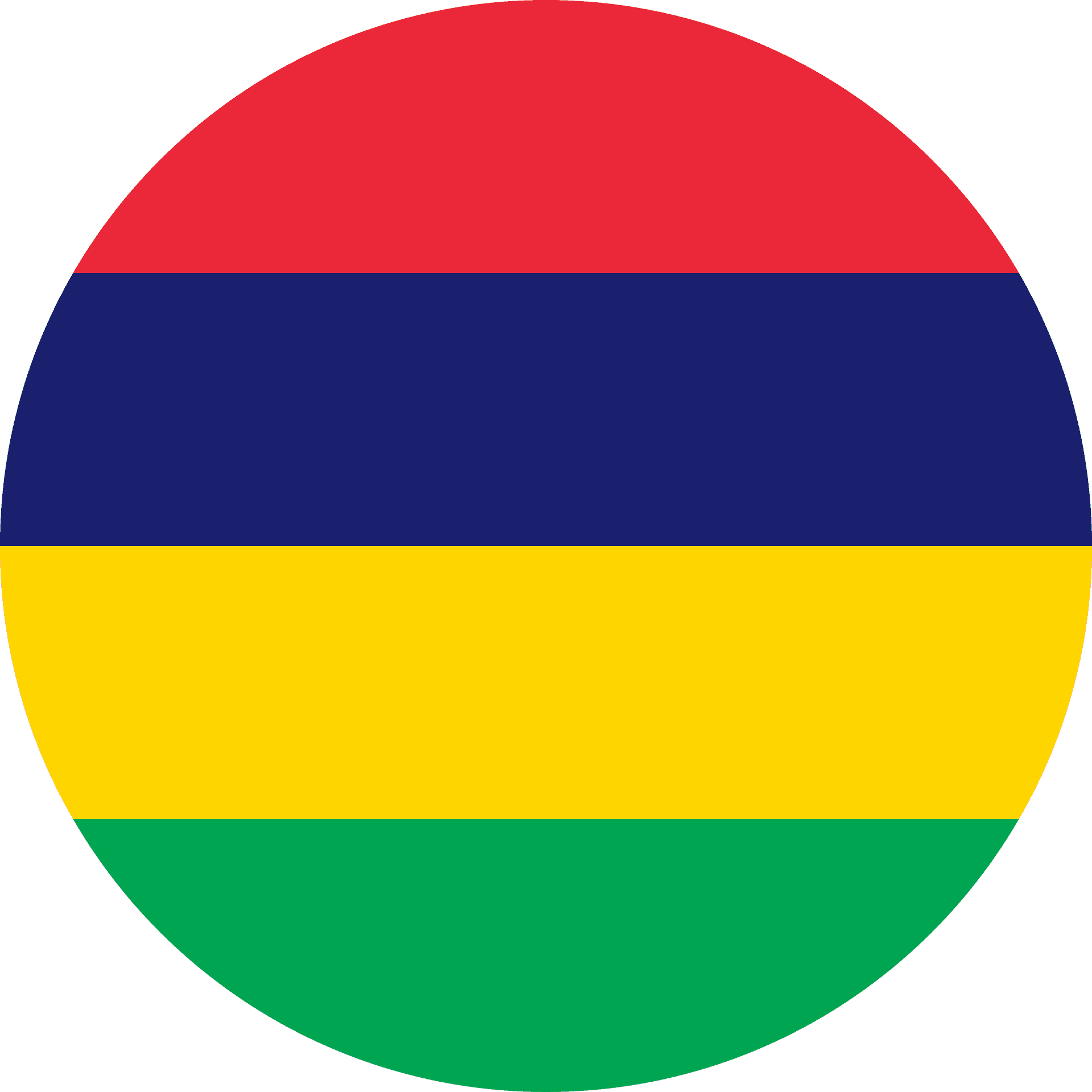 Download Mauritius Flag Circle