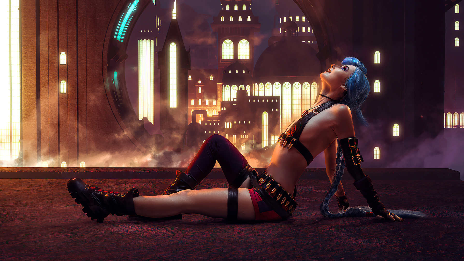 Jinx Lol 4k Cosplay Laptop Full HD 1080P , HD 4k Wallpaper Image, Background, Photos and Picture
