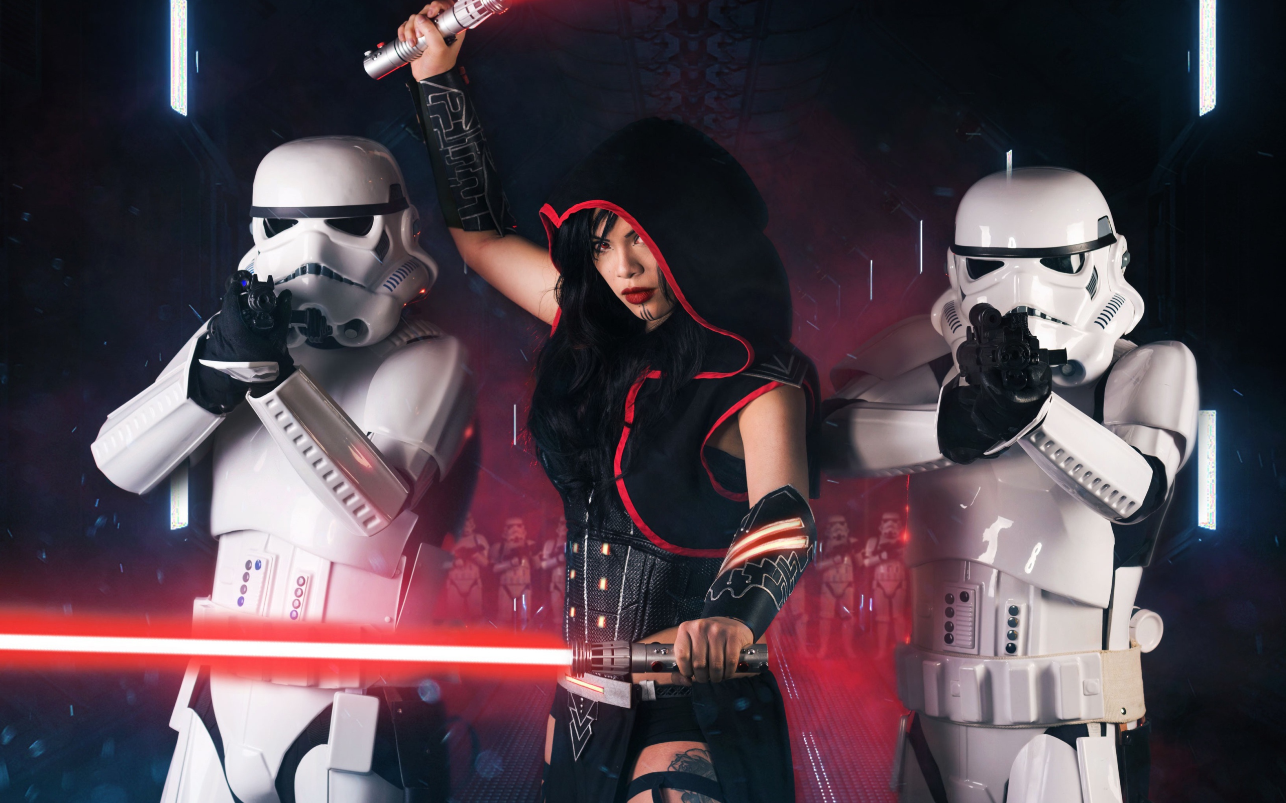 Cosplay on the theme of Star Wars Desktop wallpaper 2560x1600