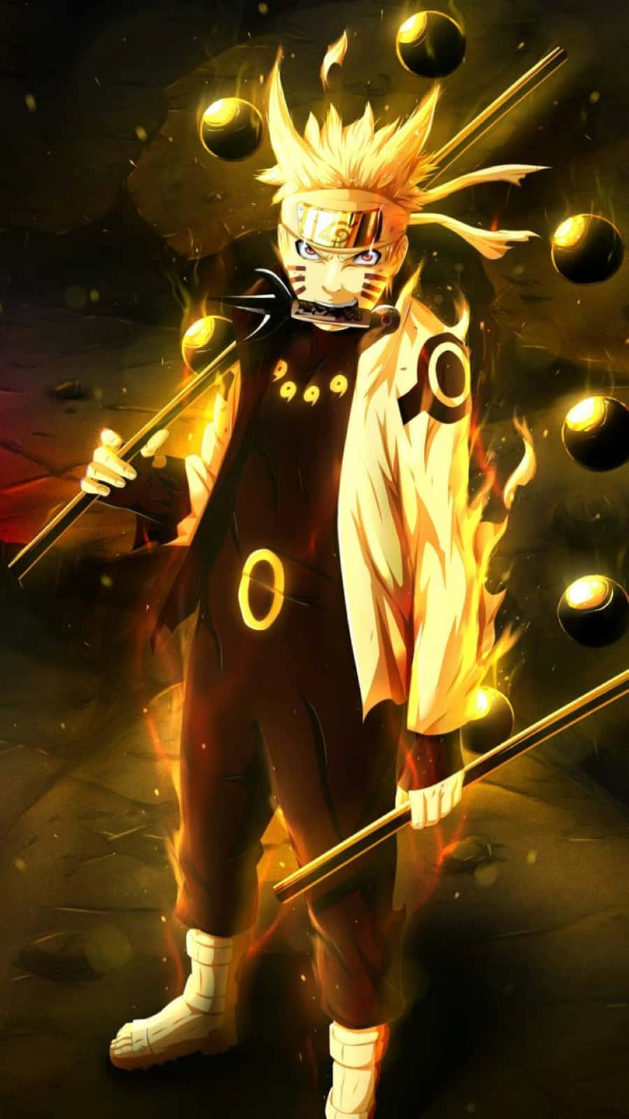 Download Naruto Uzumaki in Sage Mode the Power within! Wallpaper