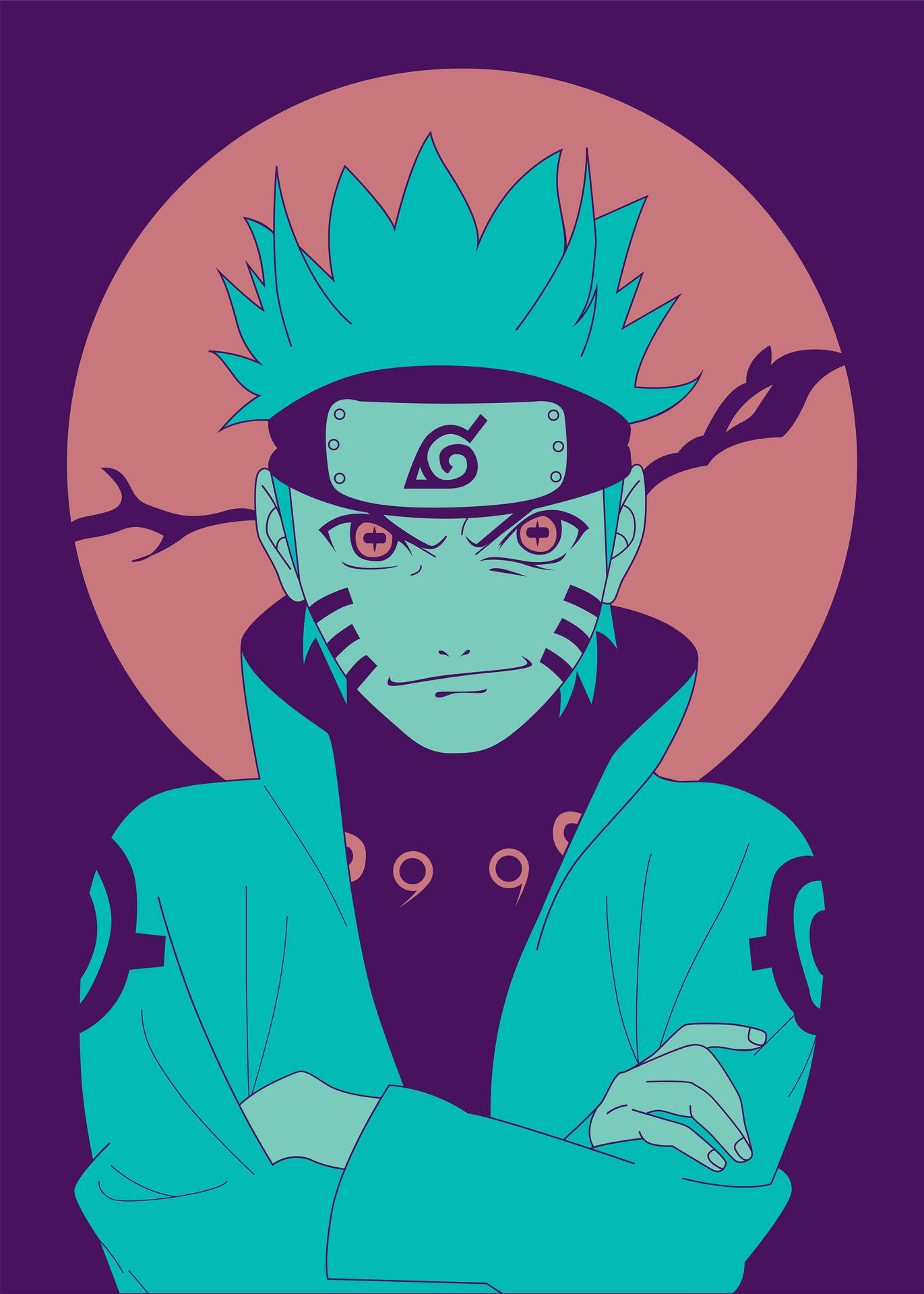 Download Naruto Sage Mode Poster Wallpaper
