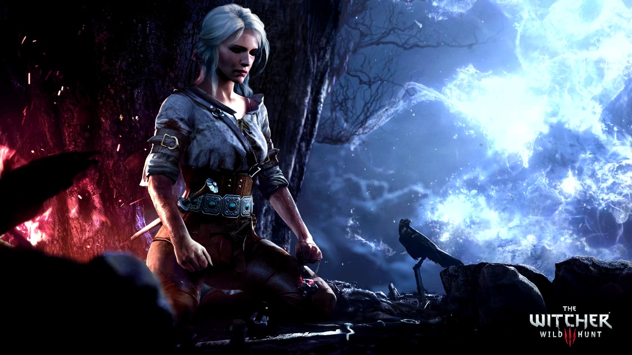 Witcher 3. Ciri meditatation. Wallpaper Engine Steam Workshop item