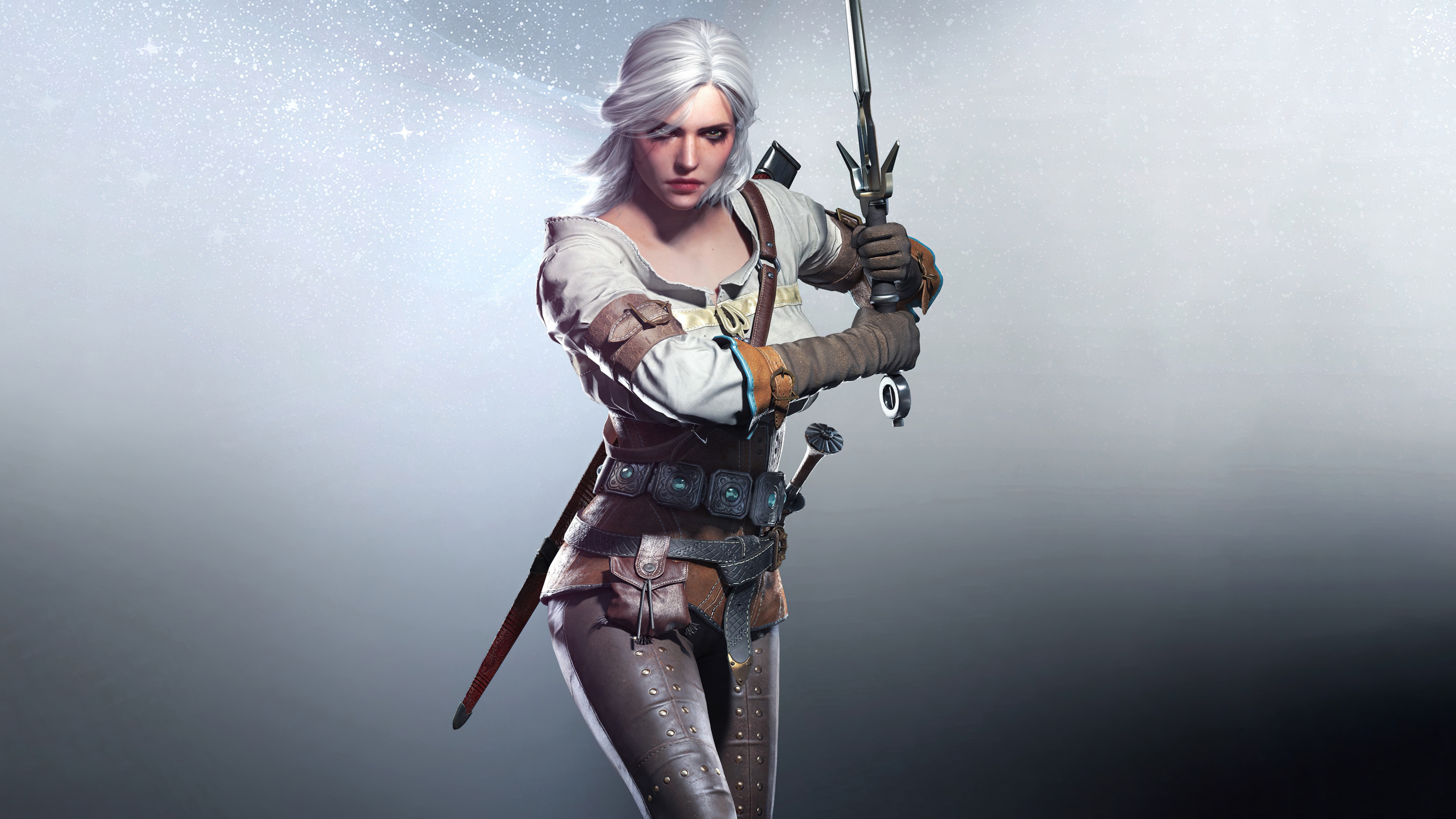 Ciri Wallpaper 4K, The Witcher 3 Wild Hunt, 5K