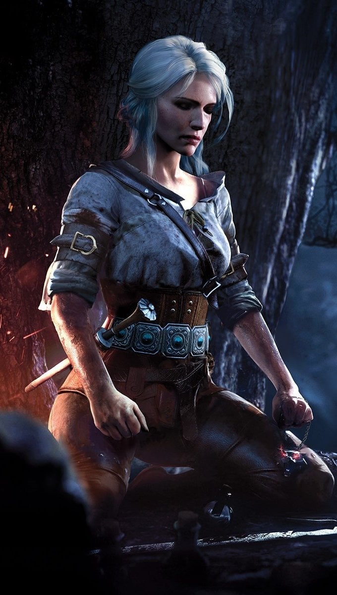 Ciri from The Witcher 3 Wild Hunt Wallpaper Full HD for iPhone and Mobile Phone