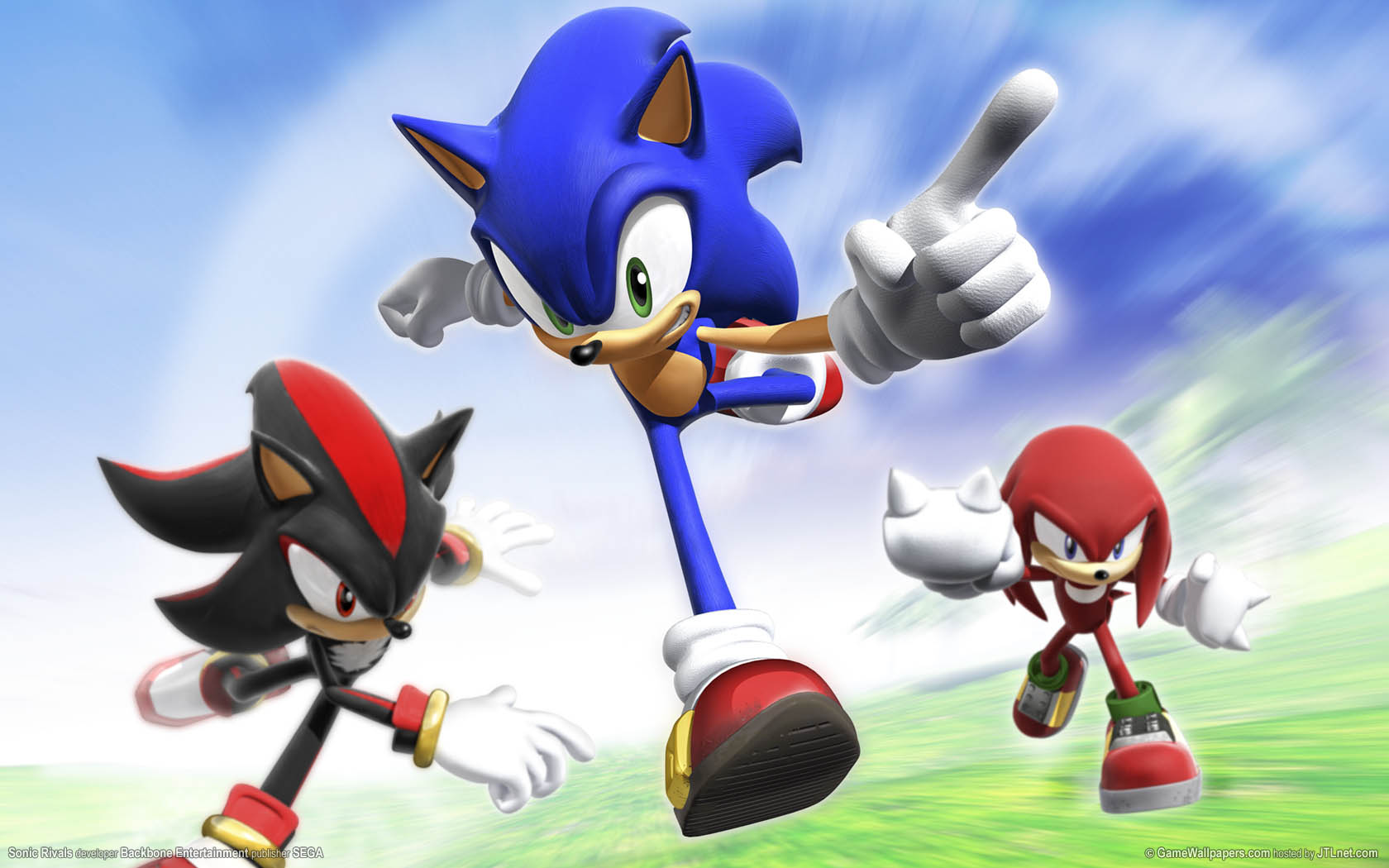 Sonic Rivals wallpaper 01 1680x1050