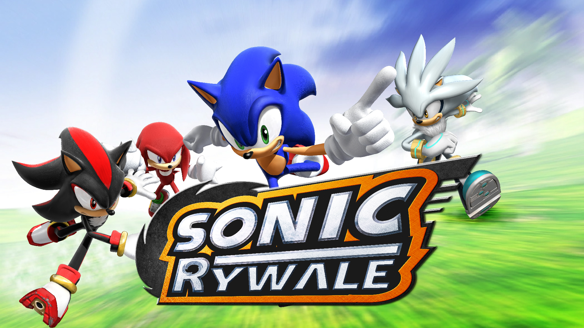 Sonic Hacking Contest - The SHC2023 Expo - Sonic Rywale - By Studio Zielone Wzgorza