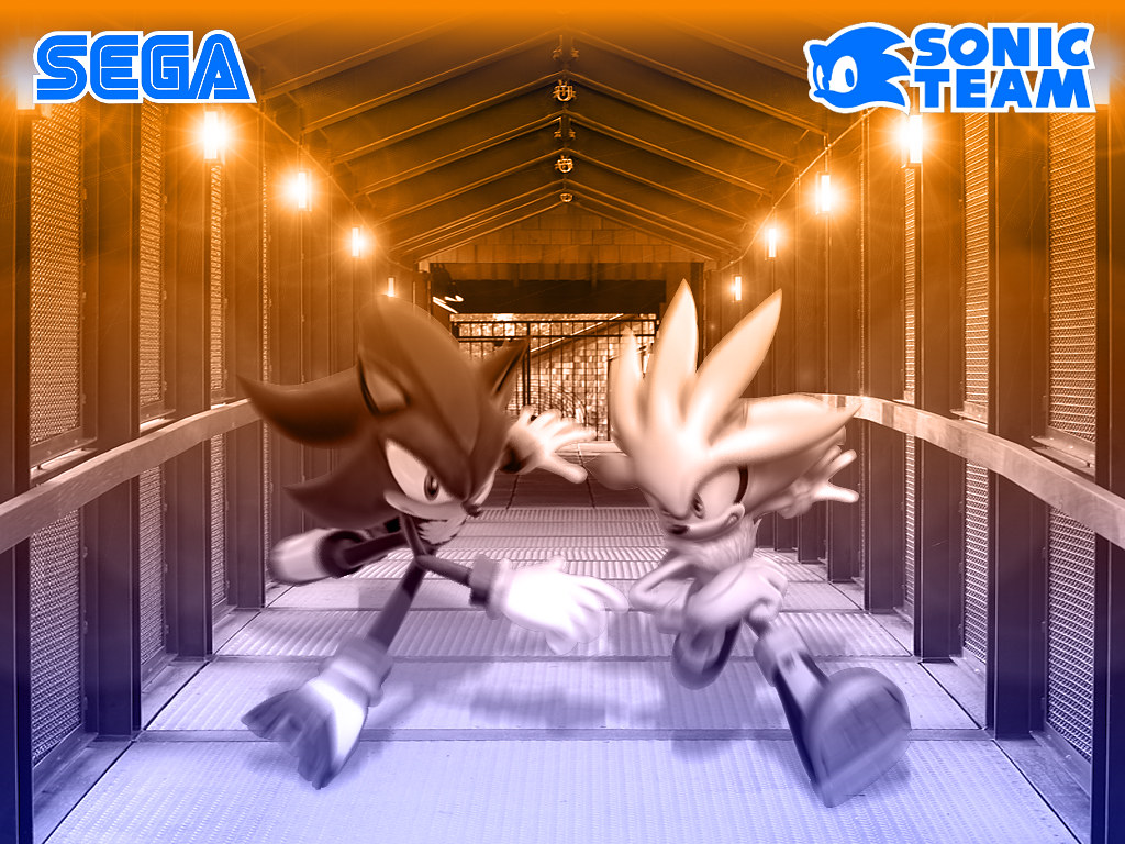 Sonic Rivals Promo. Shadow and Silver The Hedgehog