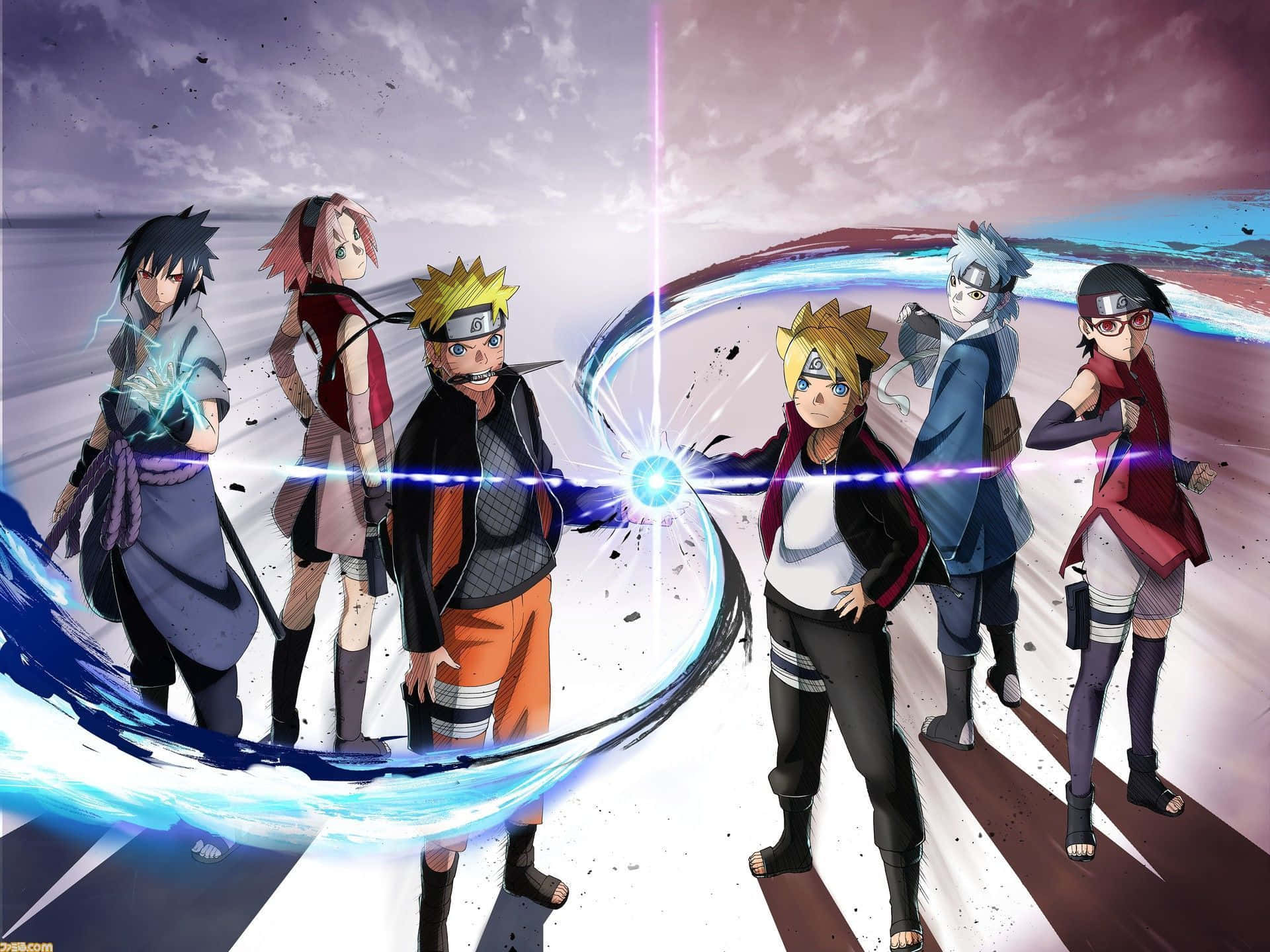 Download Anime Aesthetic Naruto Boruto Ps4 Wallpaper