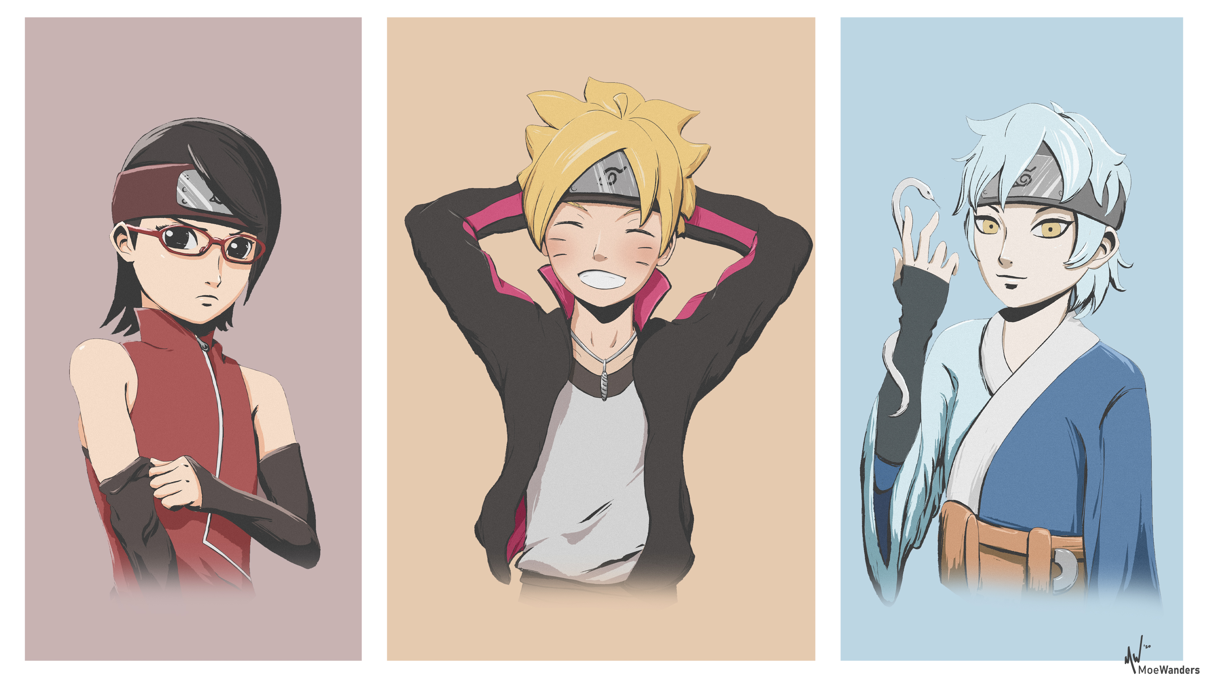 Boruto Team 7 [3840x2160]