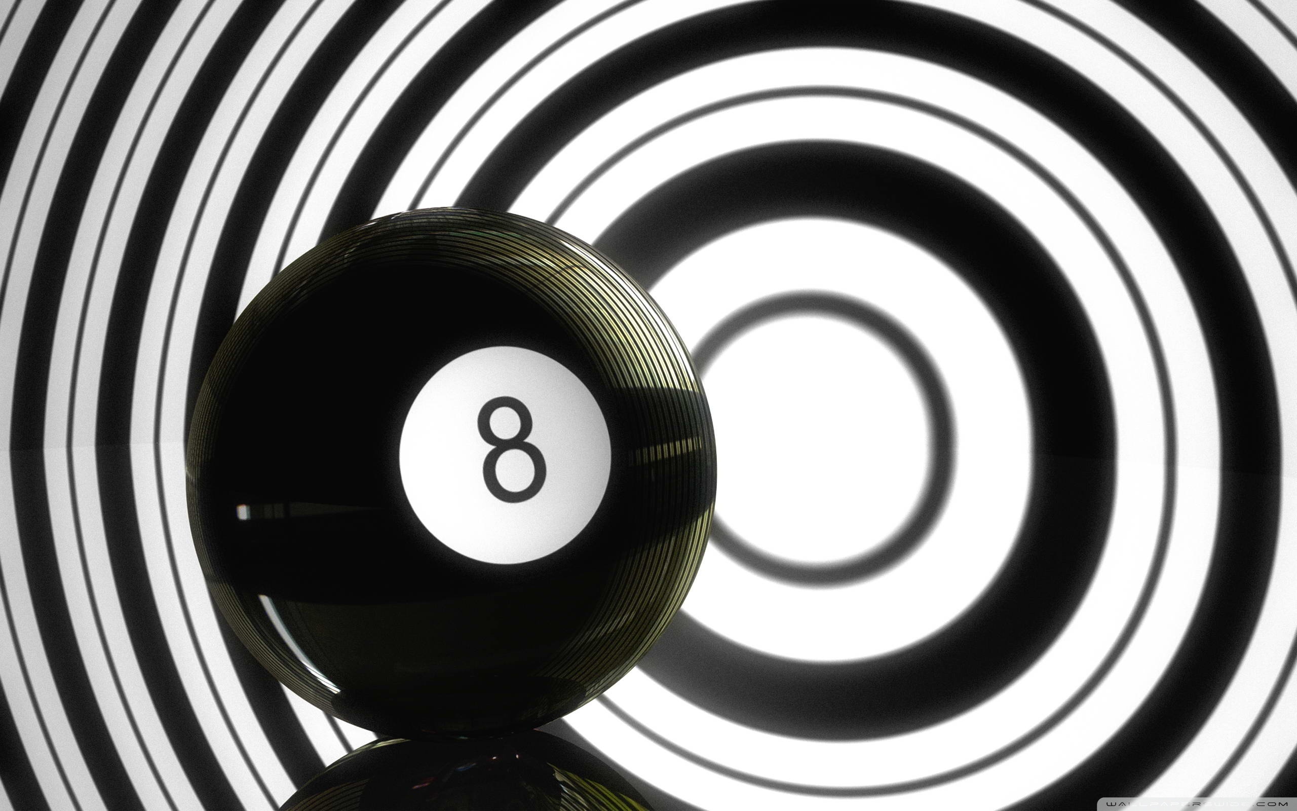 Magic 8 Ball 4K UHD Wallpaper for UltraHD Desktop and TV, Smartphone and Tablet Devices