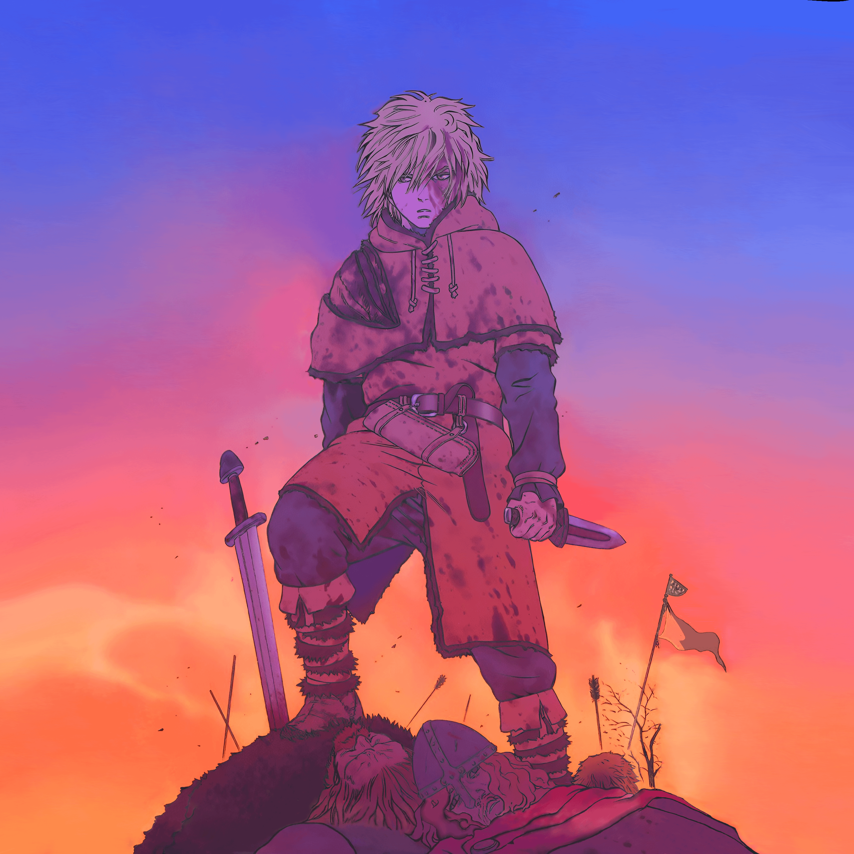 Edited the cover of Book 3 or Volume 6 to be used as poster or wallpaper textless