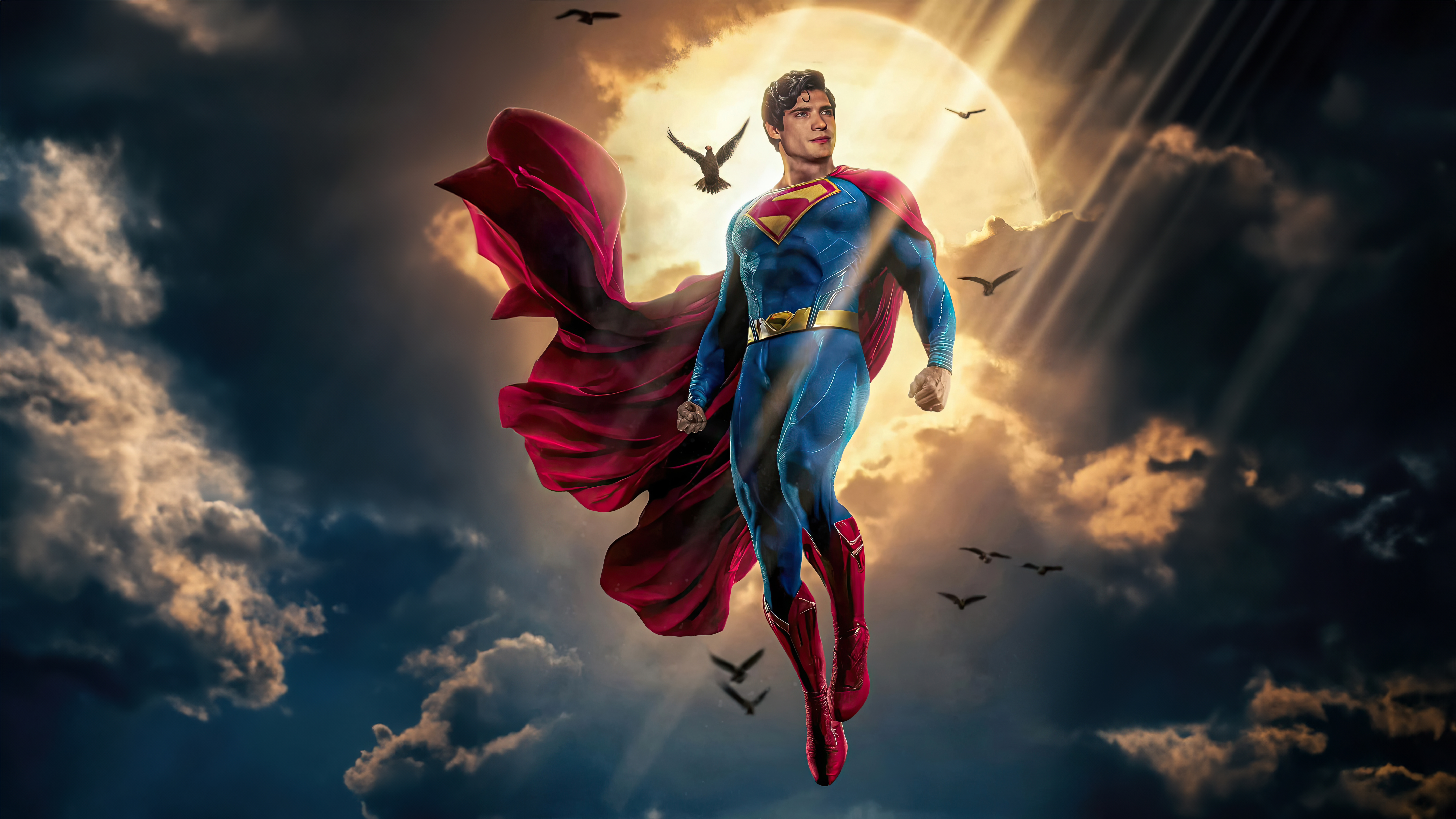 Superman Symbol Of Hope Wallpaper, HD Superheroes Wallpaper, 4k Wallpaper, Image, Background, Photos and Picture
