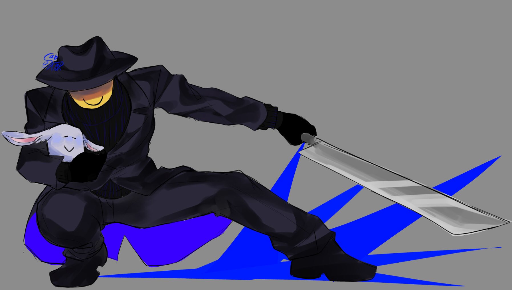 saboxteur (busy with school) doodle #dreamgame #forsaken