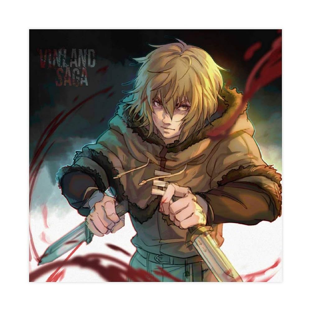 Canvas Poster Anime Vinland Saga Thorfinn Karlsefni 6 Bedroom Decoration Sports Landscape Office Room Decor Gift Unframed 60x60cm, Amazon.de: Home & Kitchen
