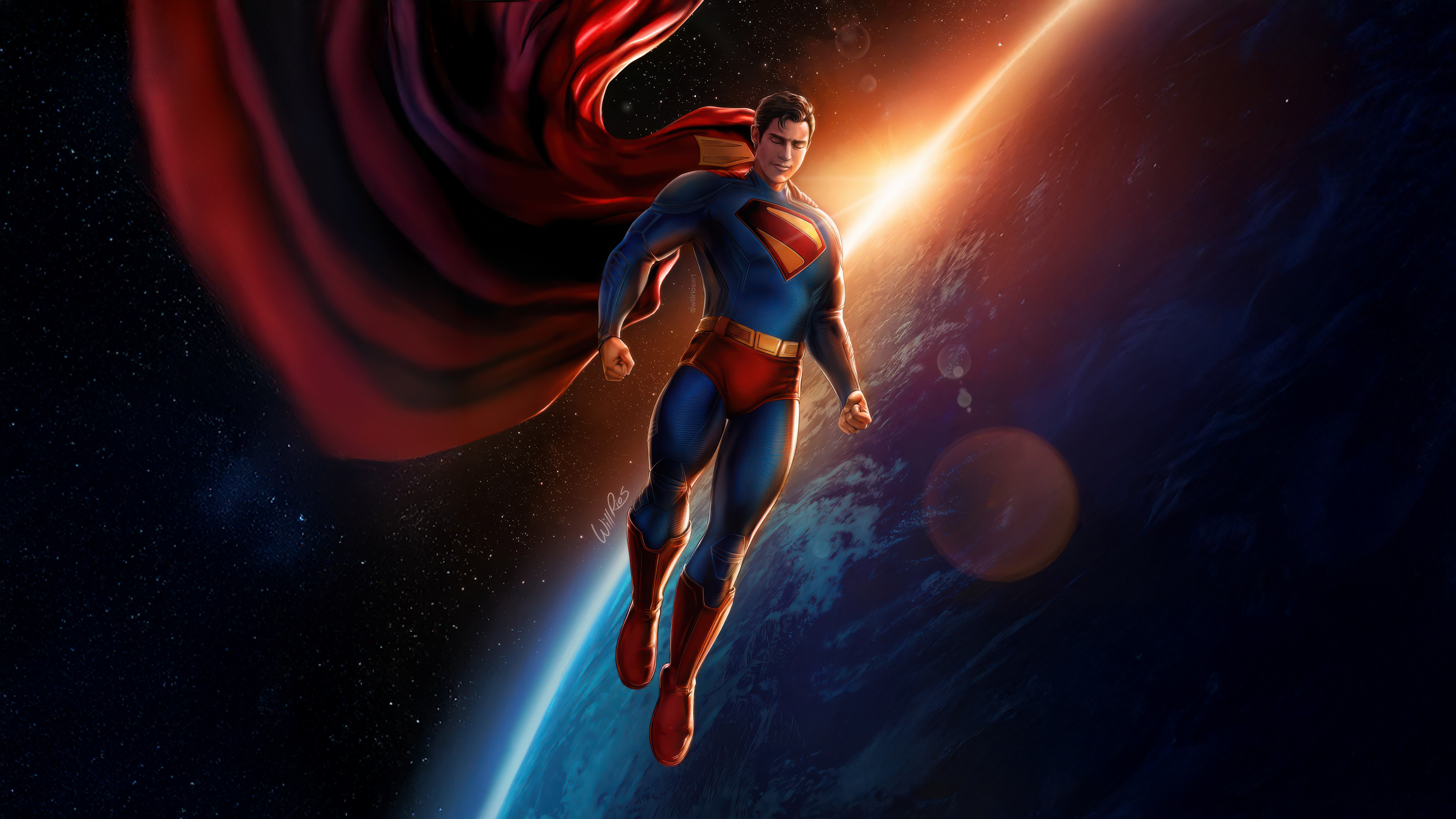 Superman Symbol Of Hope Rising Wallpaper, HD Superheroes Wallpaper, 4k Wallpaper, Image, Background, Photos and Picture