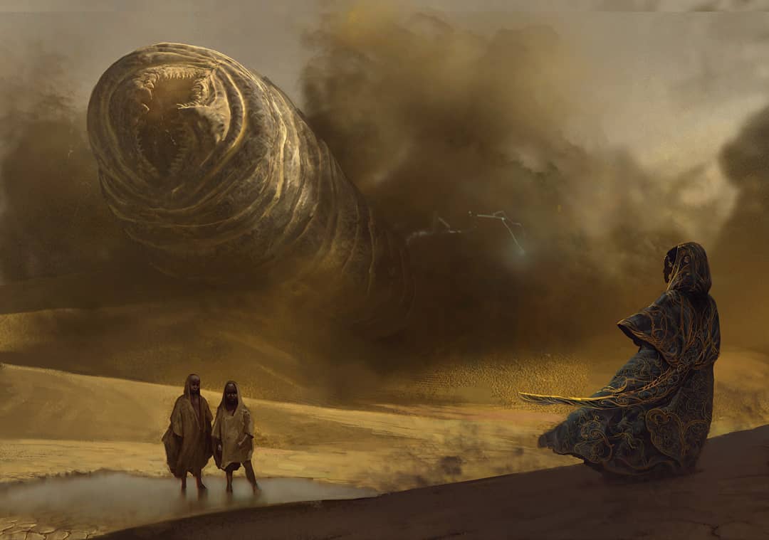 Shai Hulud And Dream Worlds: Fantasy Illustrations By Marc Simonetti Design You Trust