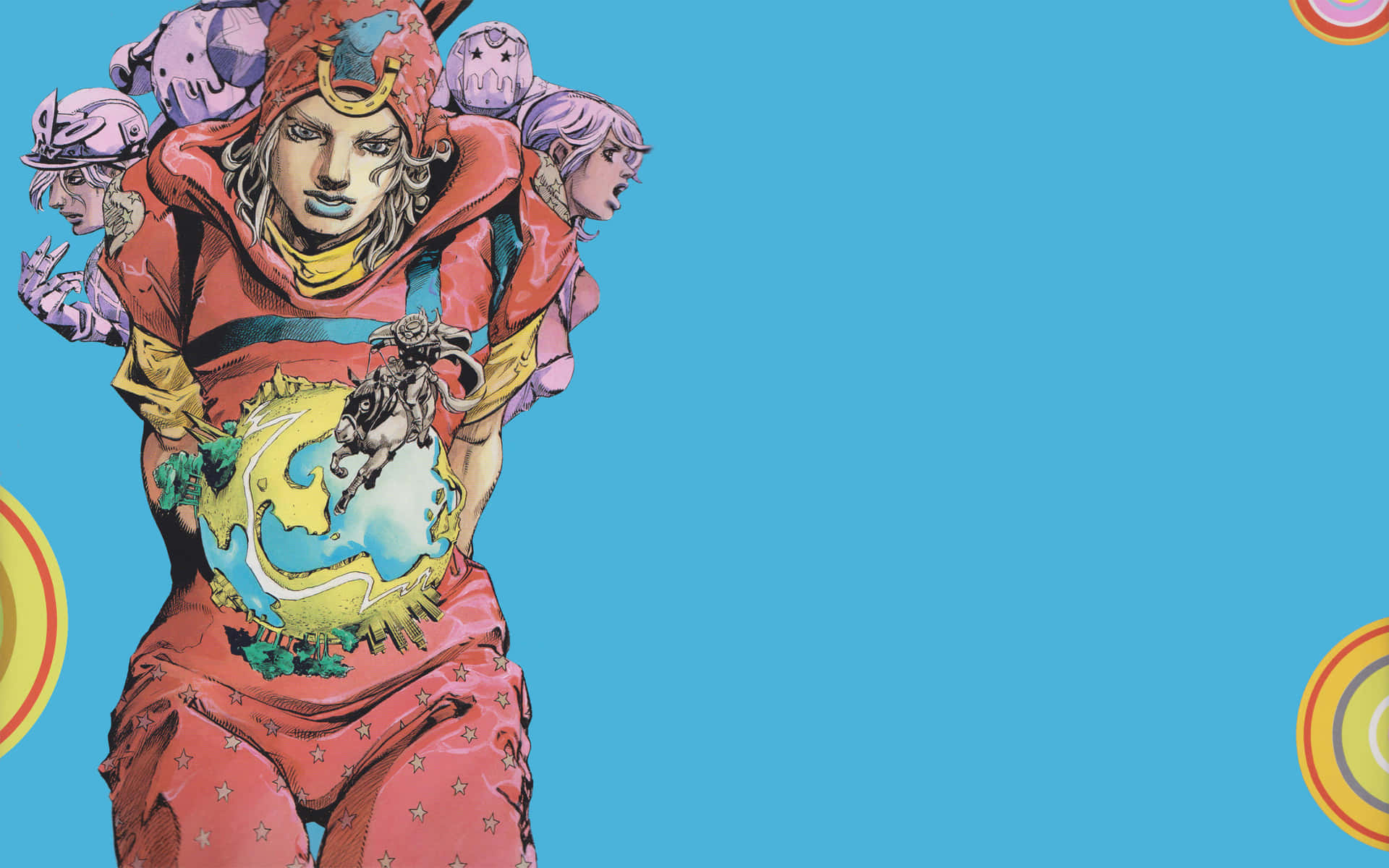 Download Exciting Jojo's Steel Ball Run Adventure Wallpaper