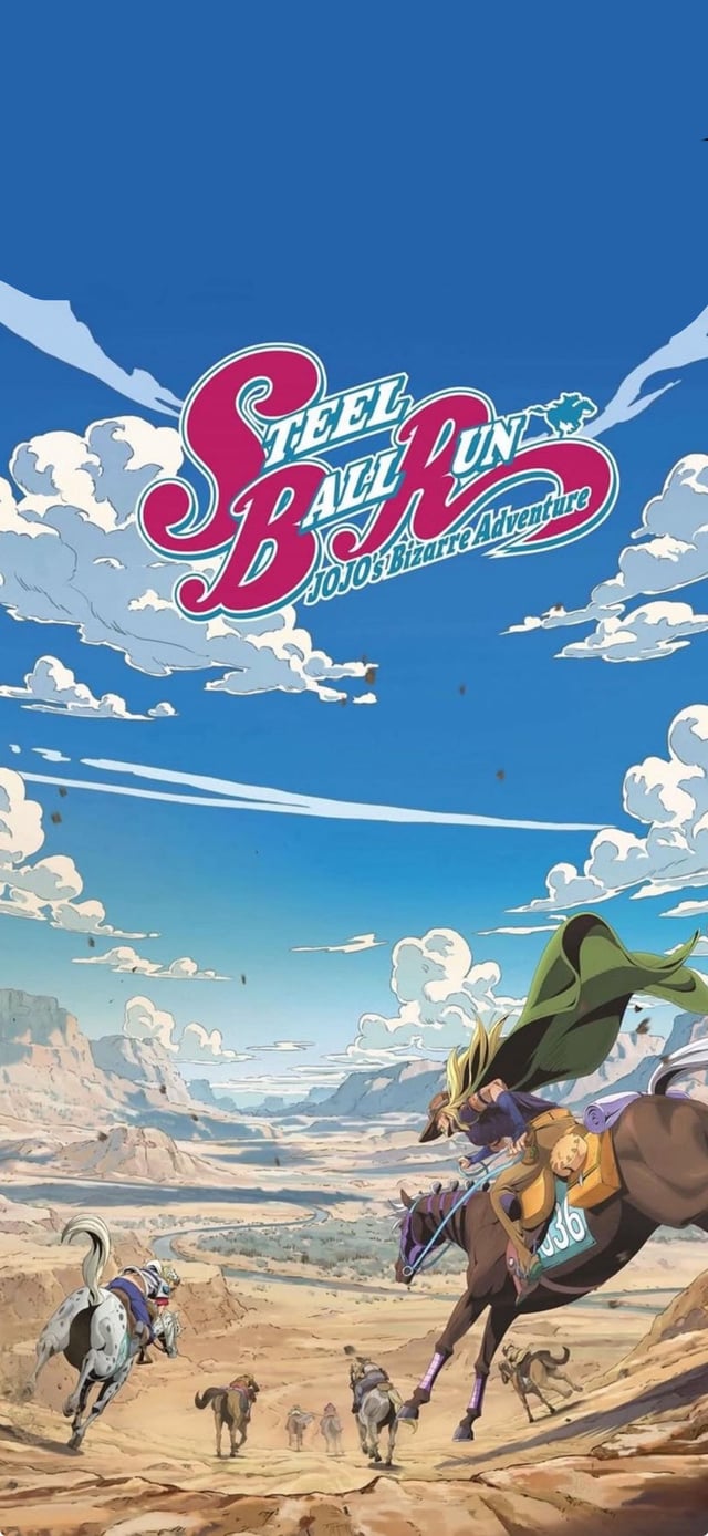 Steel Ball Run Release Poster Wallpaper