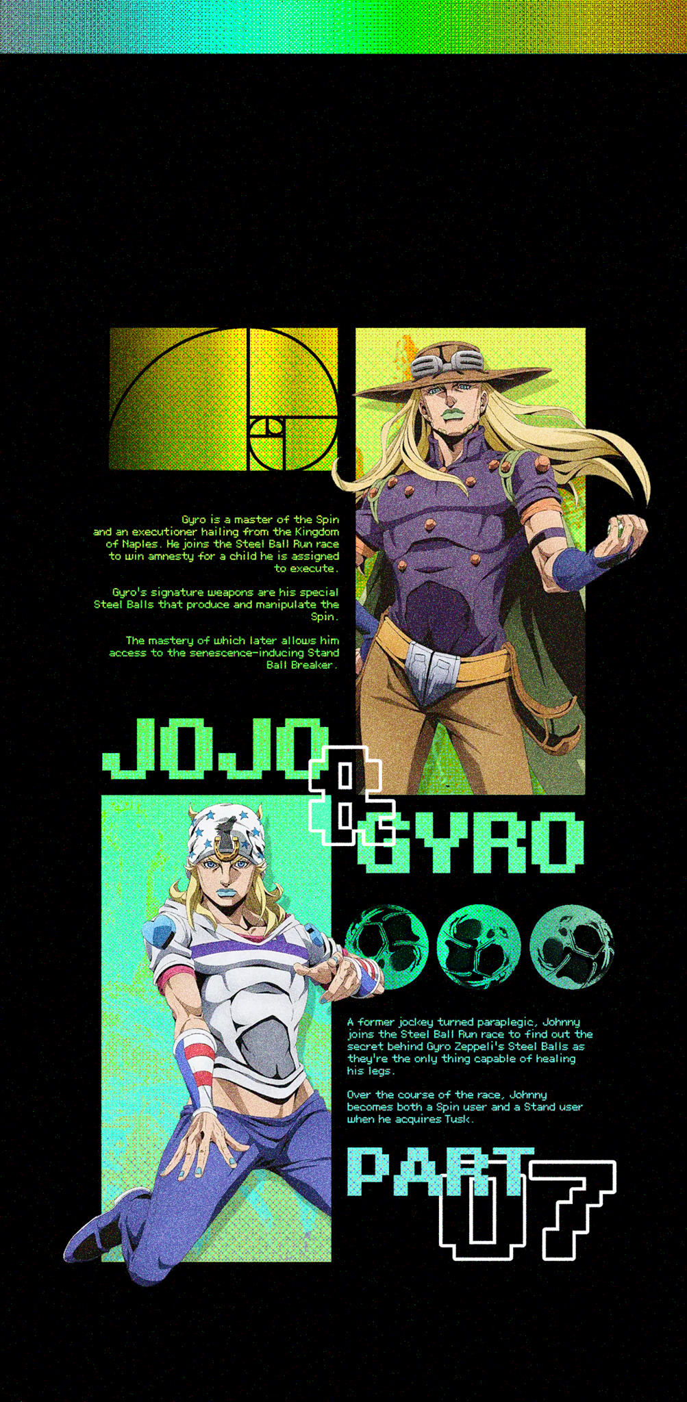 steel ball run wallpaper
