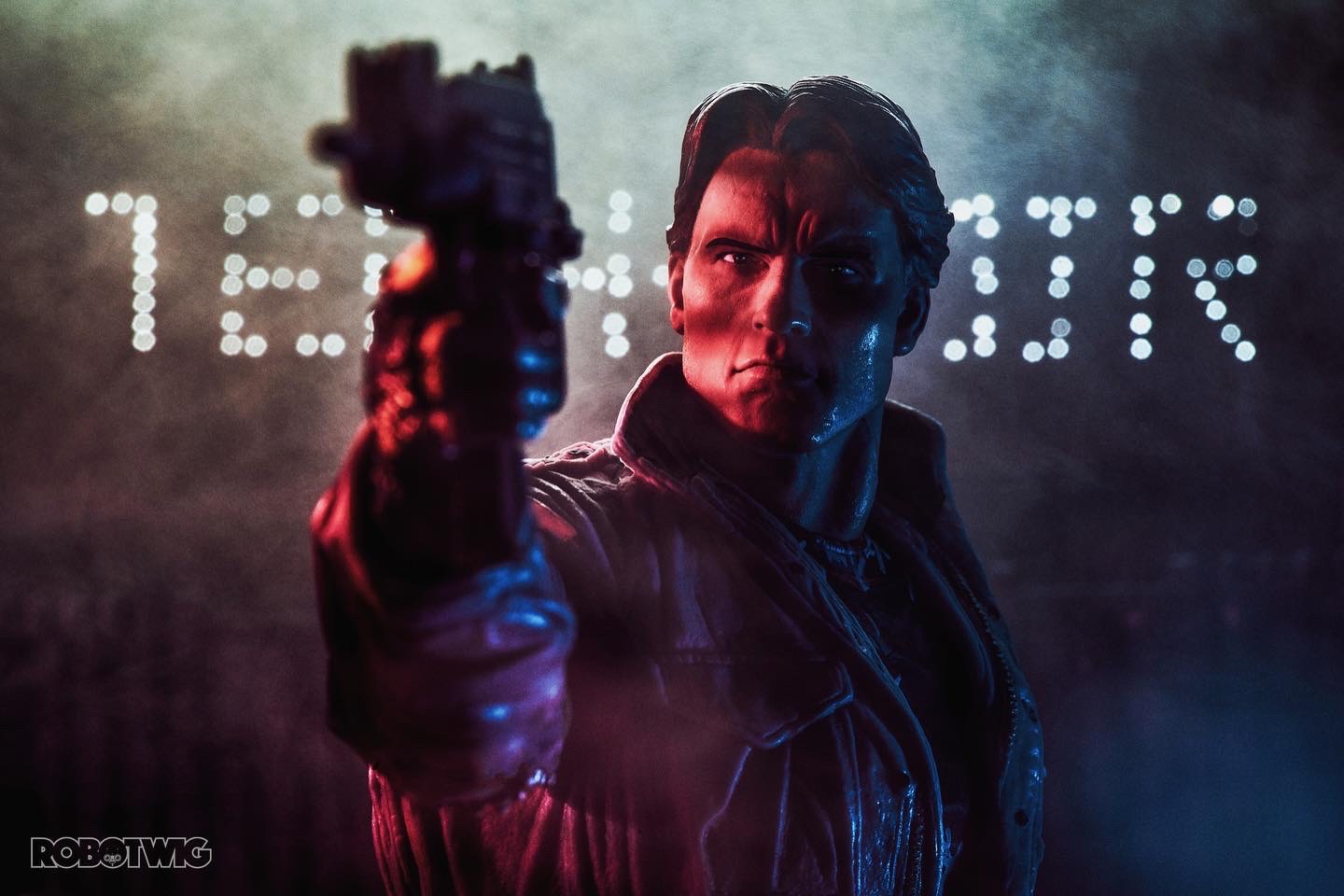 Tech Noir. Poster By Robotwig