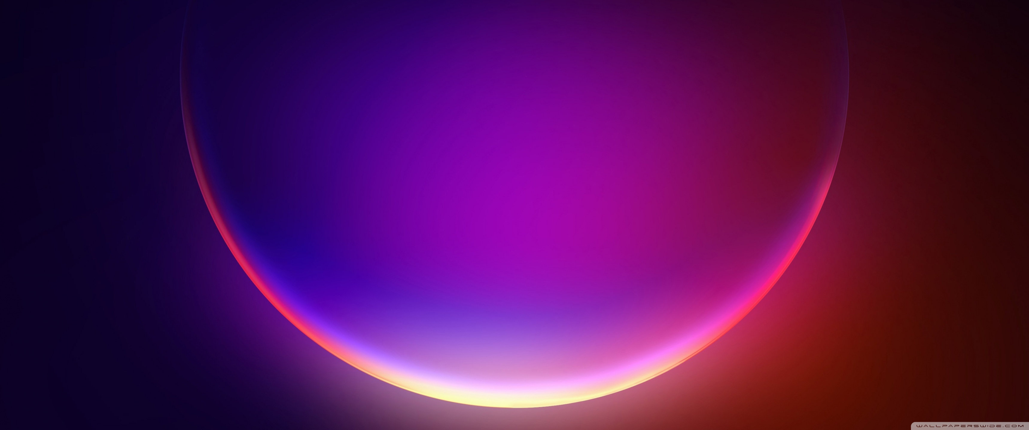 Purple Circle Aesthetic 4K UHD Wallpaper for UltraHD Desktop and TV, Widescreen and UltraWide Display, Dual Monitor, Smartphone and Tablet Devices