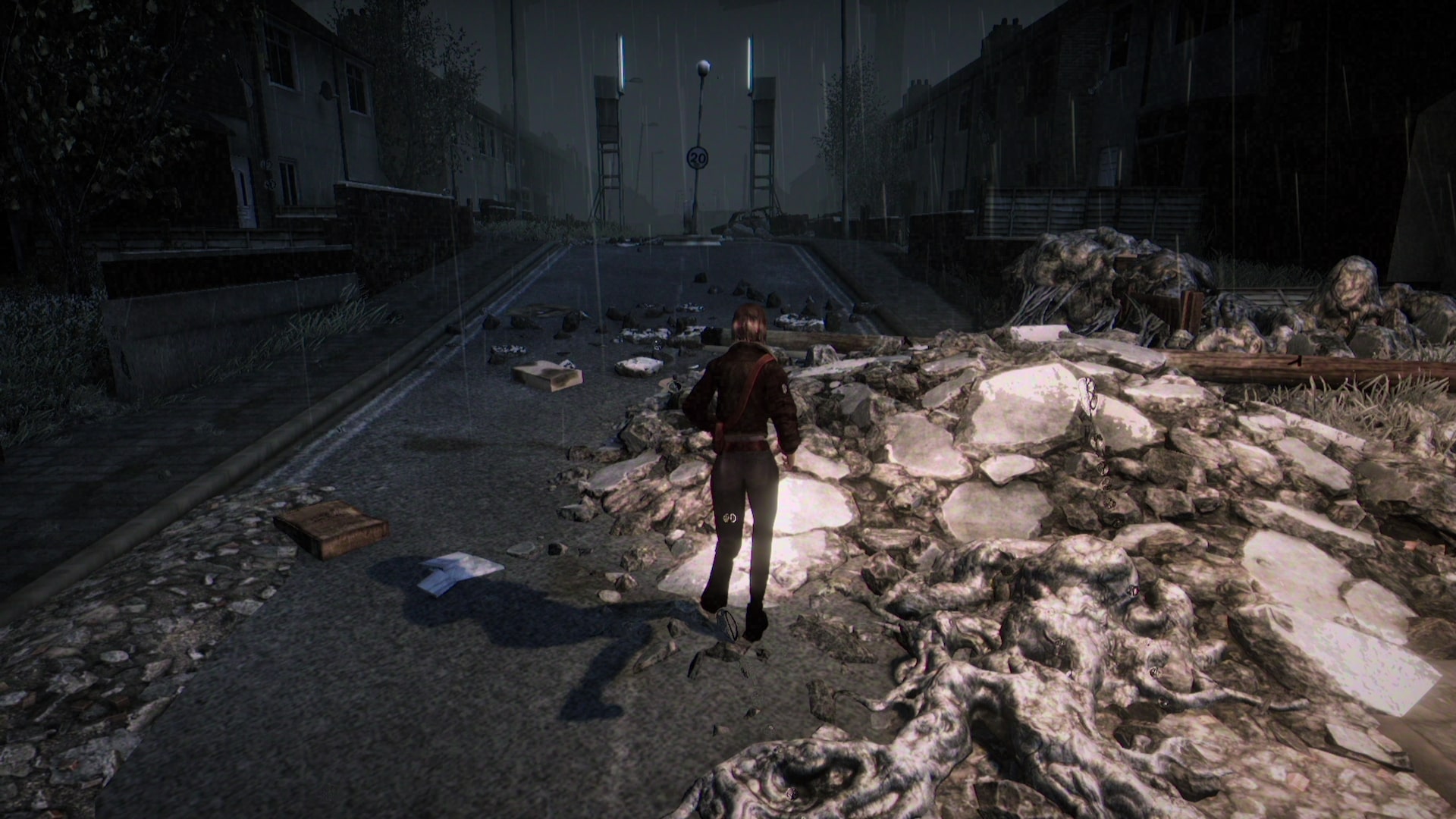 This tech noir survival horror game is like a futuristic Silent Hill