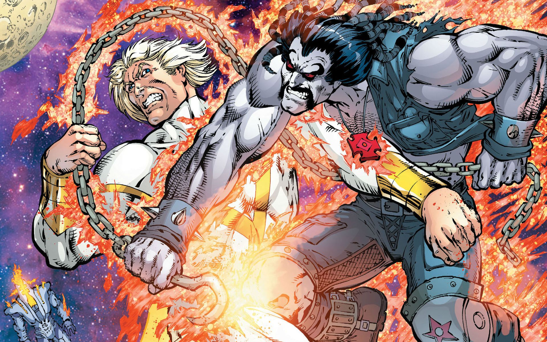 Download Lobo (DC Comics) Comic Stormwatch HD Wallpaper