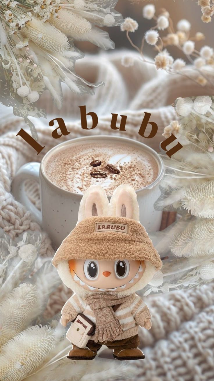 Labubu Dress Be Latte #labubu #background #coffeeaesthetic
