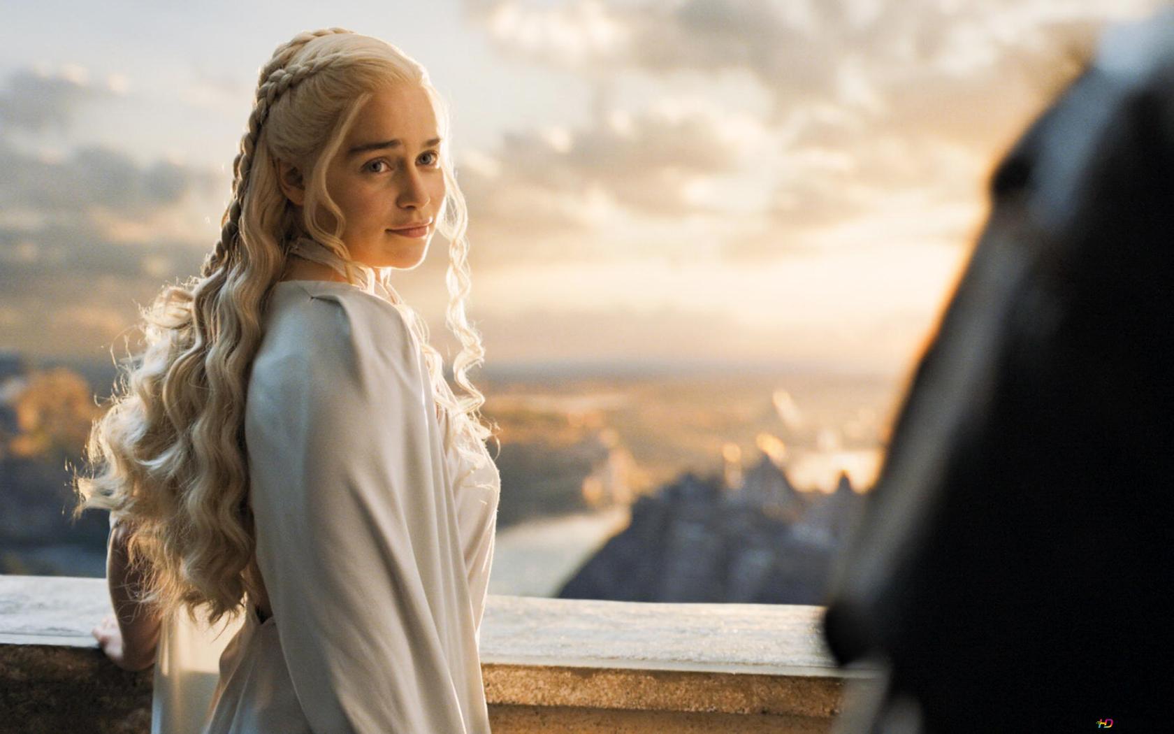 Game Of Thrones Daenerys Targaryen and Landscape HD wallpaper download