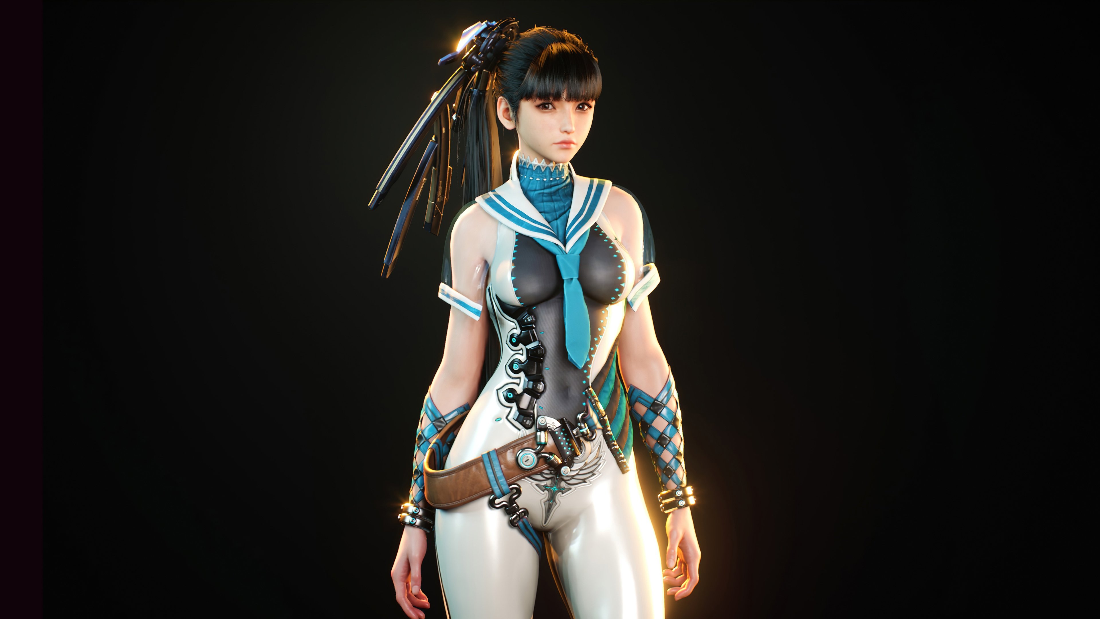 Girl Eve from Stellar Blade Wallpaper 4k for Desktop