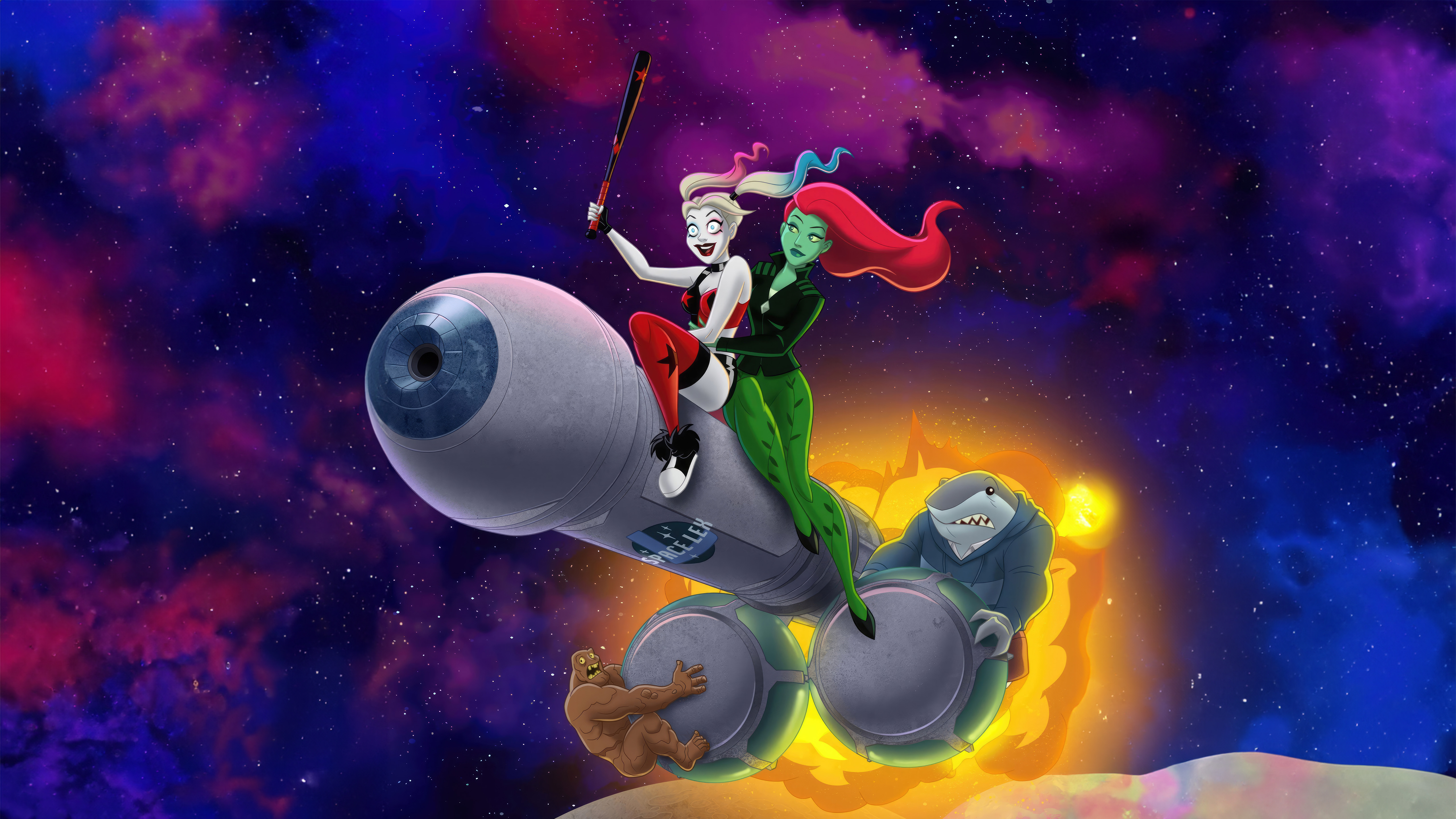 Harley Quinn Season 4 Poster Wallpaper, HD Tv Shows Wallpaper, 4k Wallpaper Image, Background, Photos and Picture