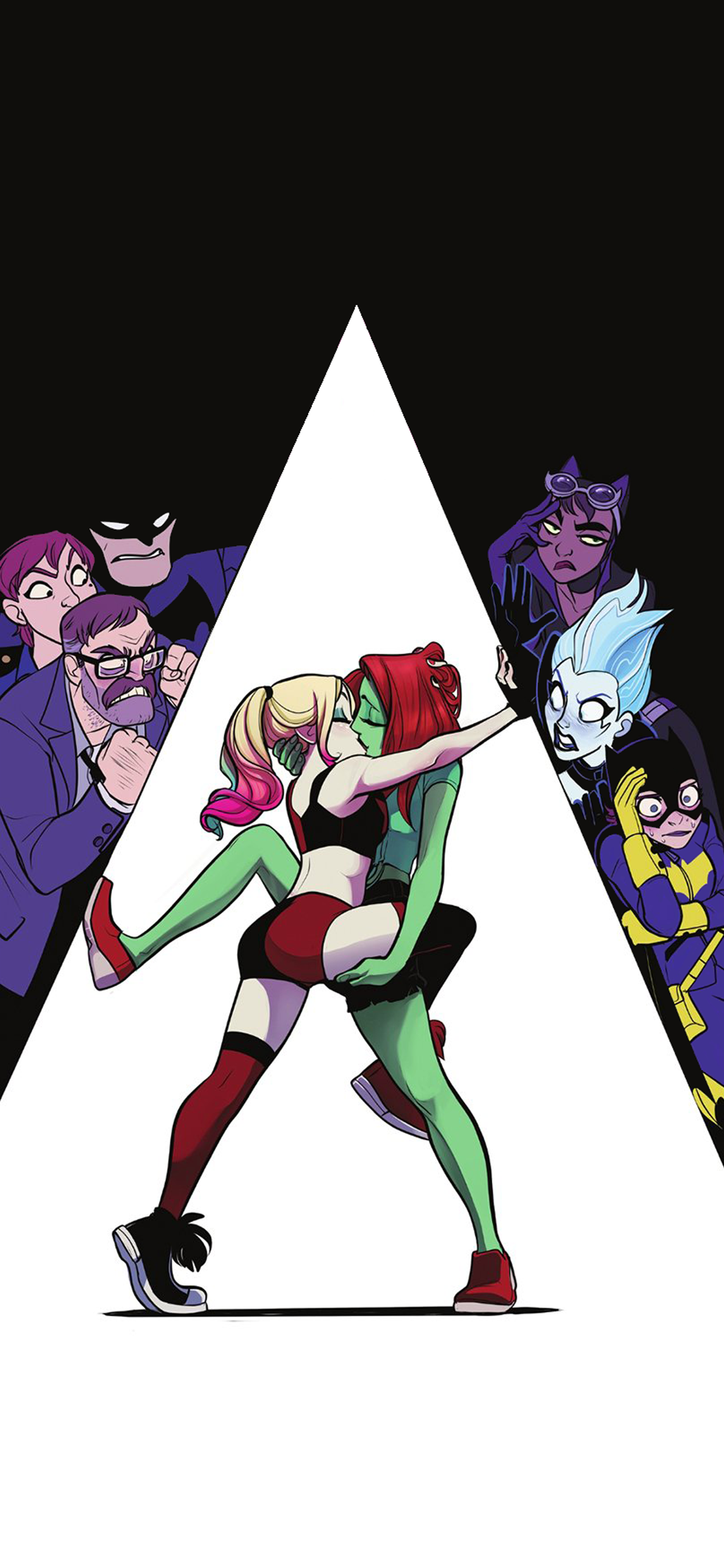 Removed the text from the Harley Quinn: The Animated Series