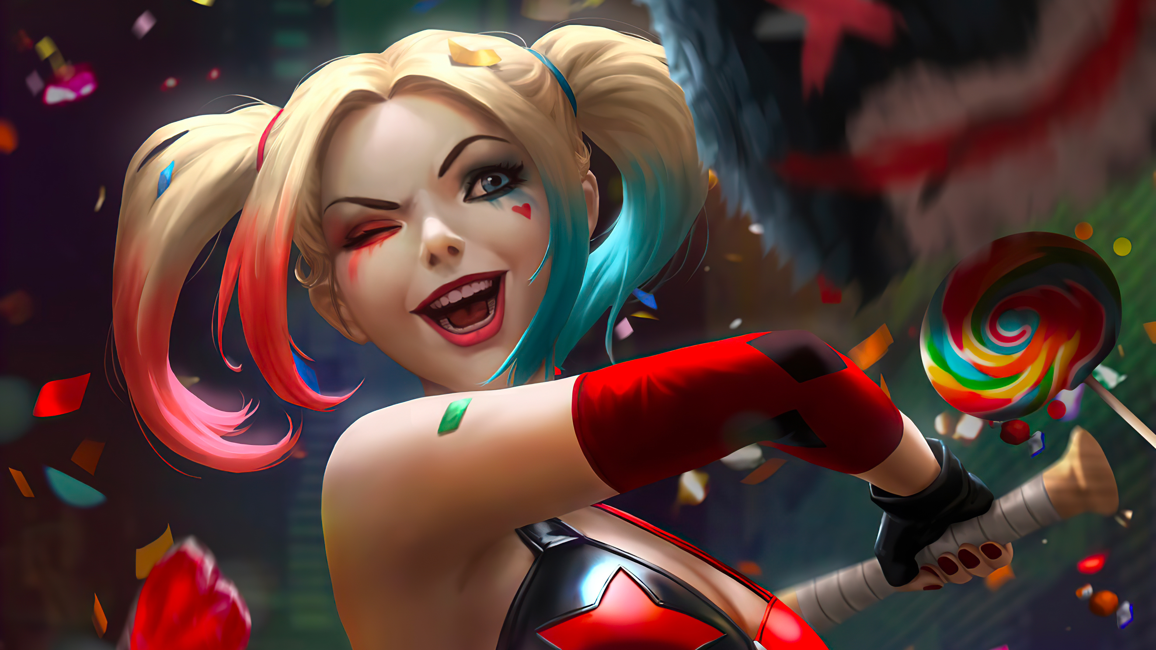 Harley Quinn Animated Wallpaper (3840x2160)