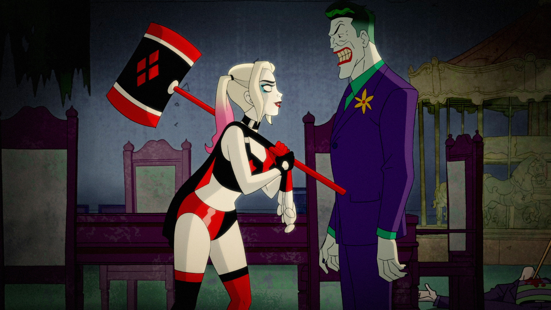 Download DC Comics Joker Harley Quinn (TV Show) TV Show Harley Quinn HD Wallpaper