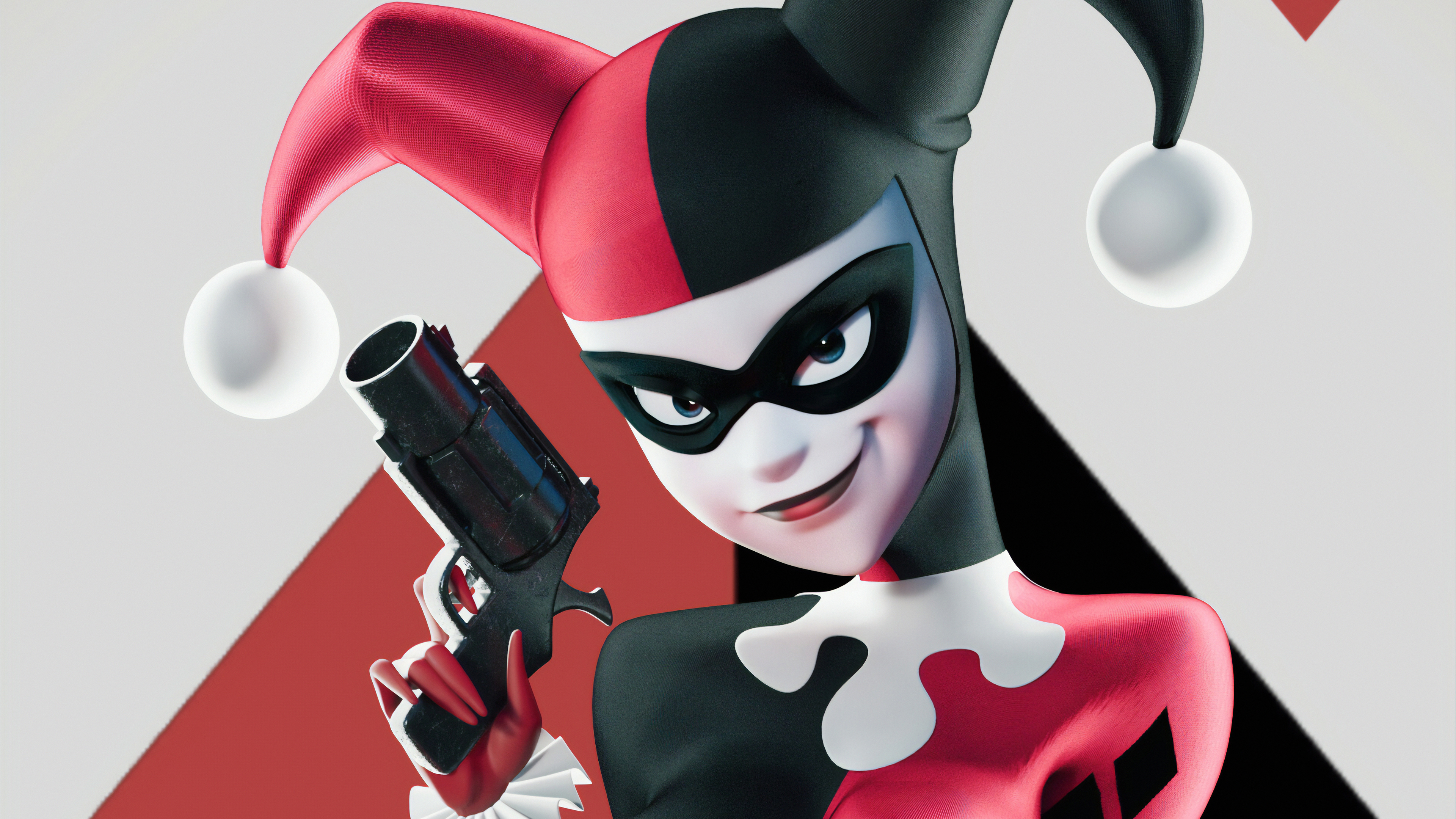 Download Harley Quinn DC Comics TV Show Batman: The Animated Series 4k Ultra HD Wallpaper